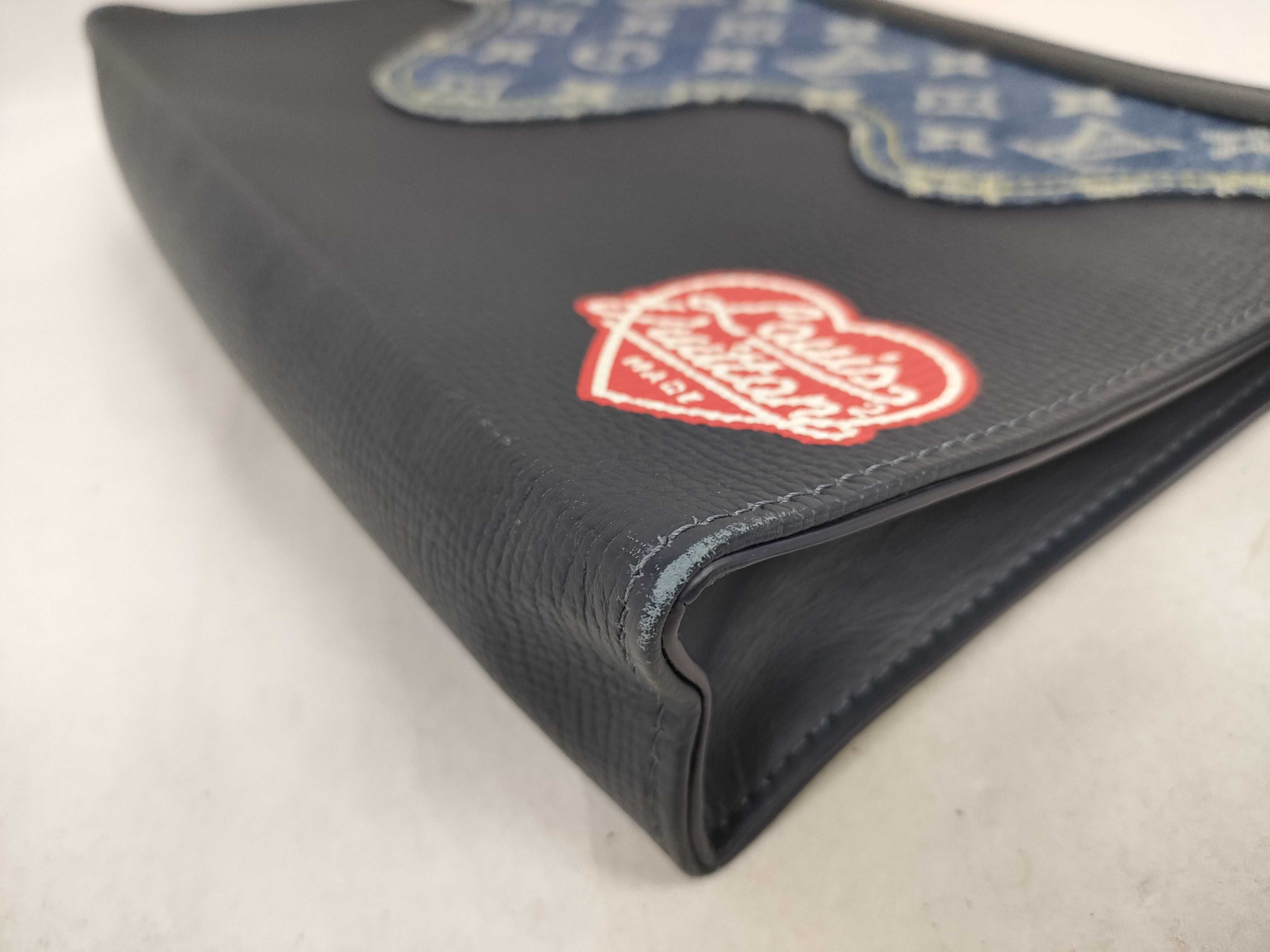 denim clutch bag second bag — view 3