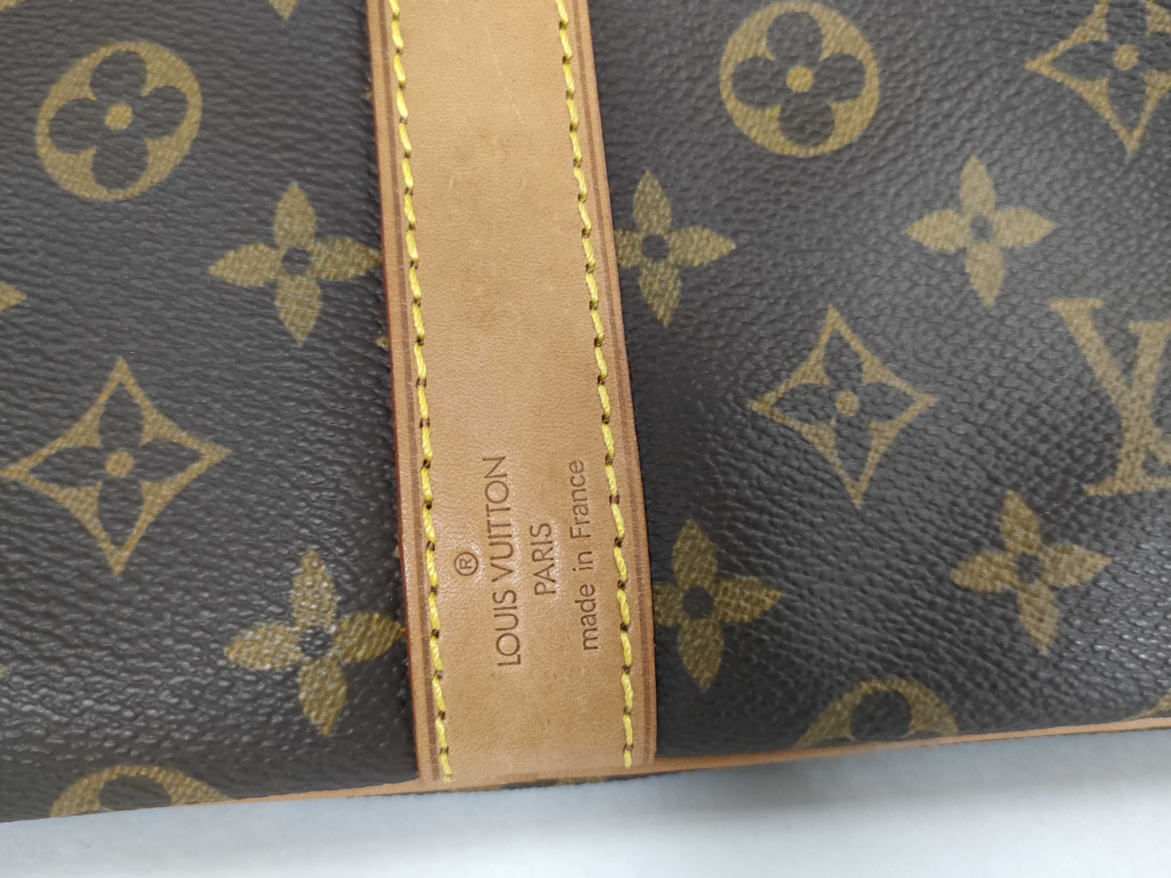 Monogram Vuitton Keepall Bandoulière 55 M41414 Boston Bag — view 11