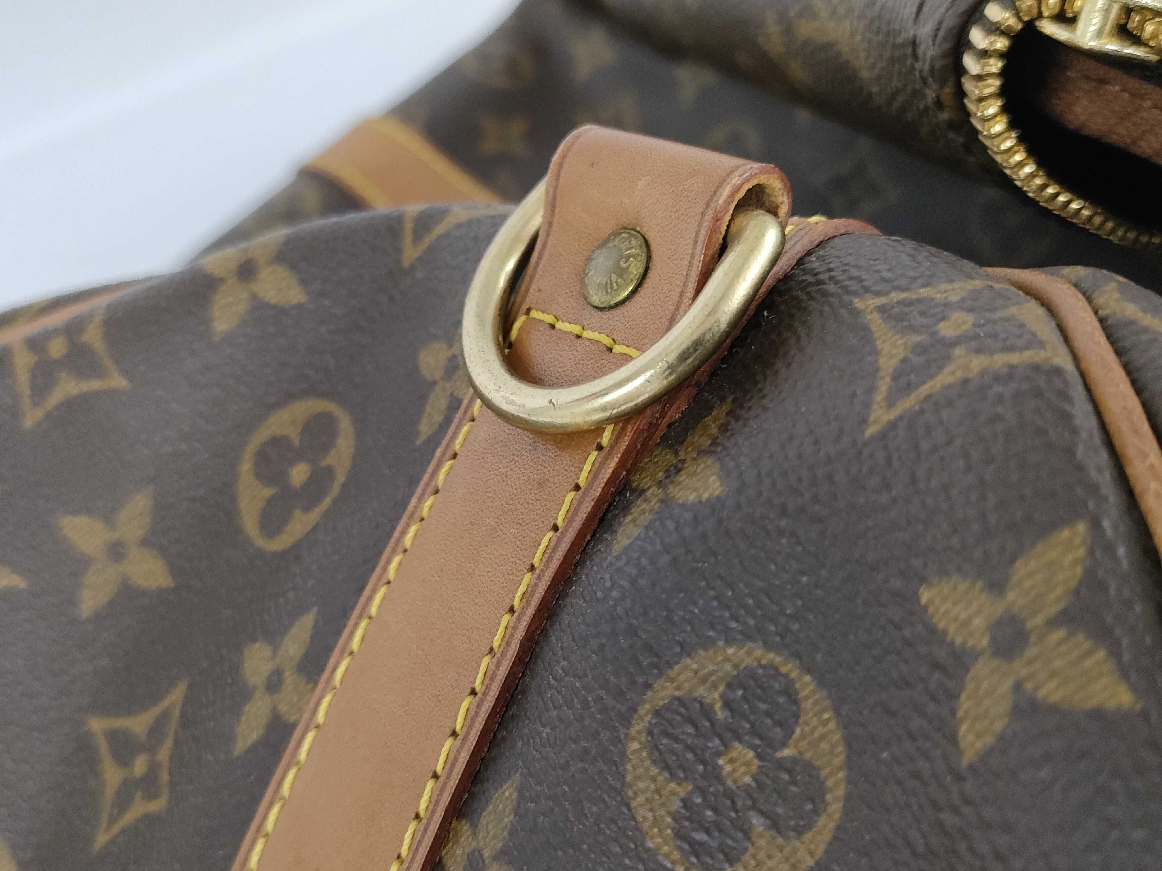 Monogram Vuitton Keepall Bandoulière 55 M41414 Boston Bag — view 15