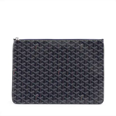 Sena MM PVC Clutch Bag, Blue