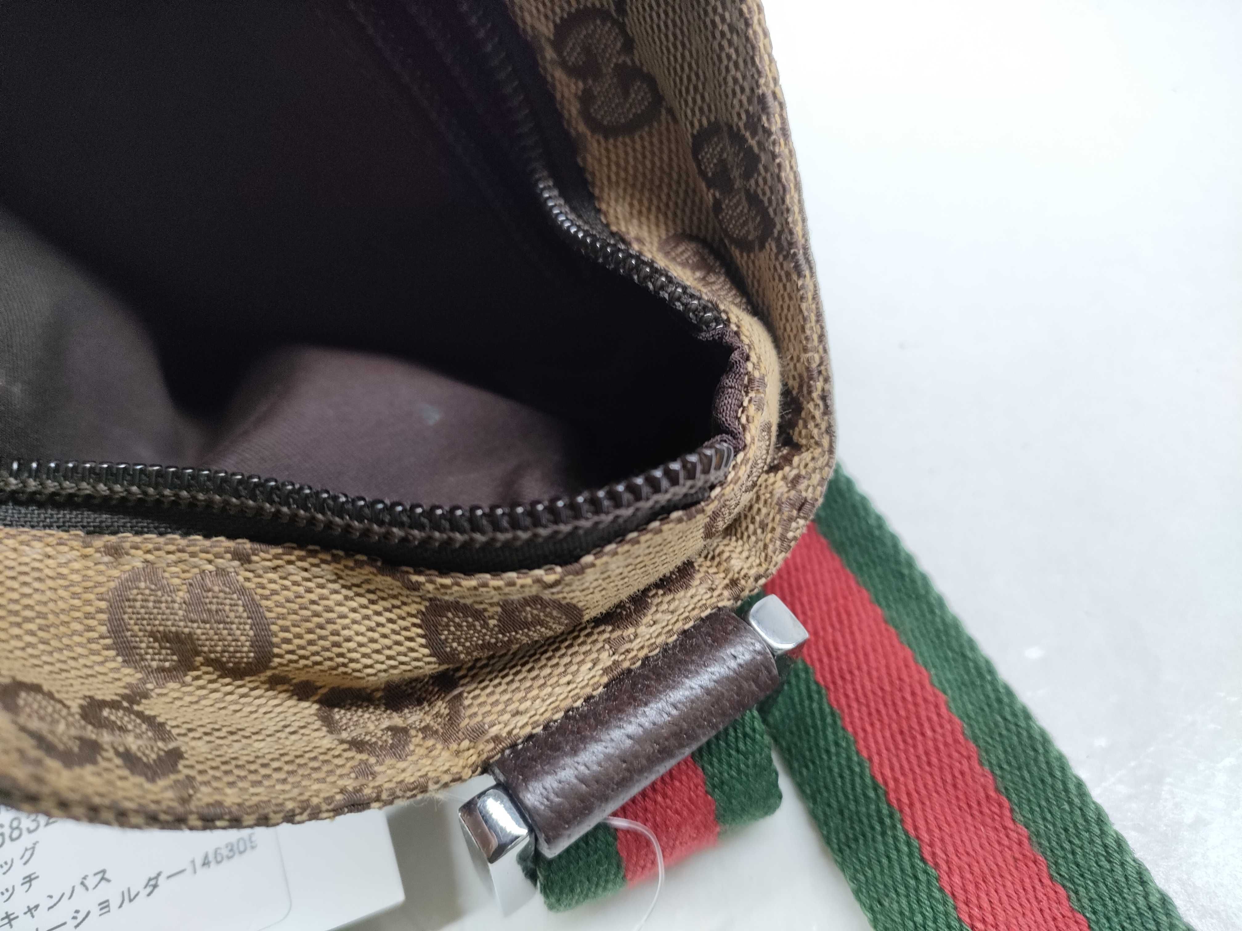 GG Canvas Sherry Shoulder Bag 146309 — view 11