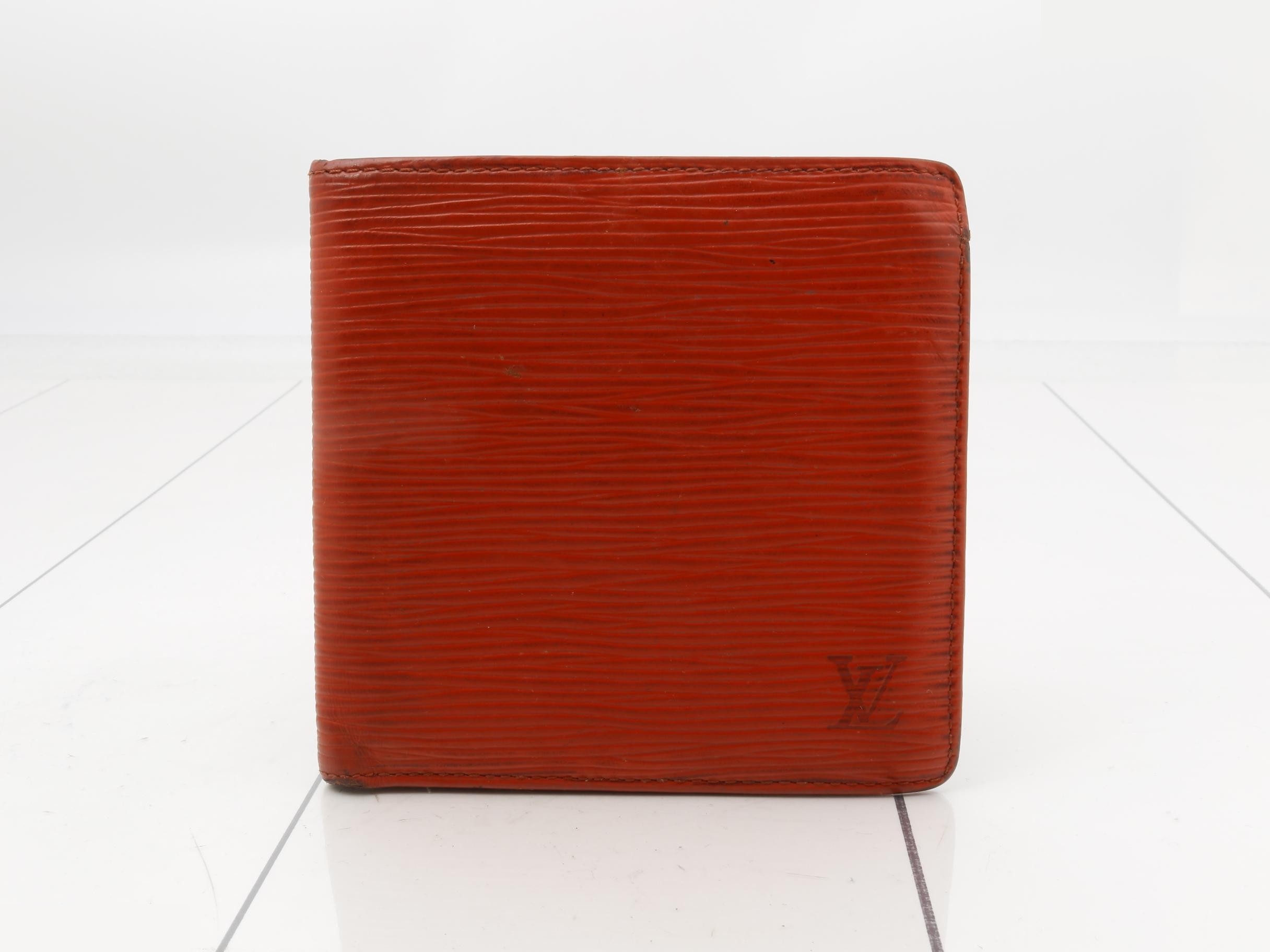 Portefeuille Cartes Crédit Monnaie Castilian Red