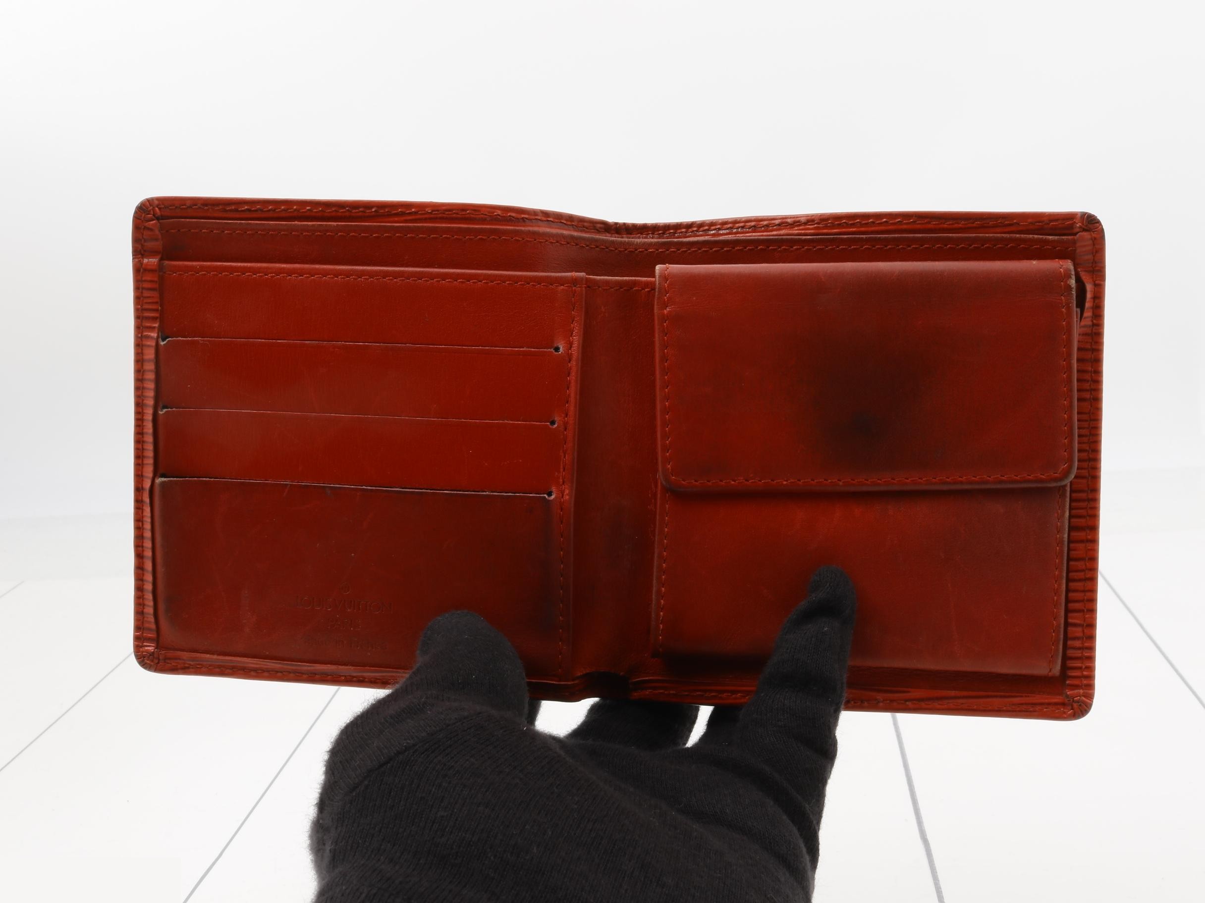 Portefeuille Cartes Crédit Monnaie Castilian Red — view 4