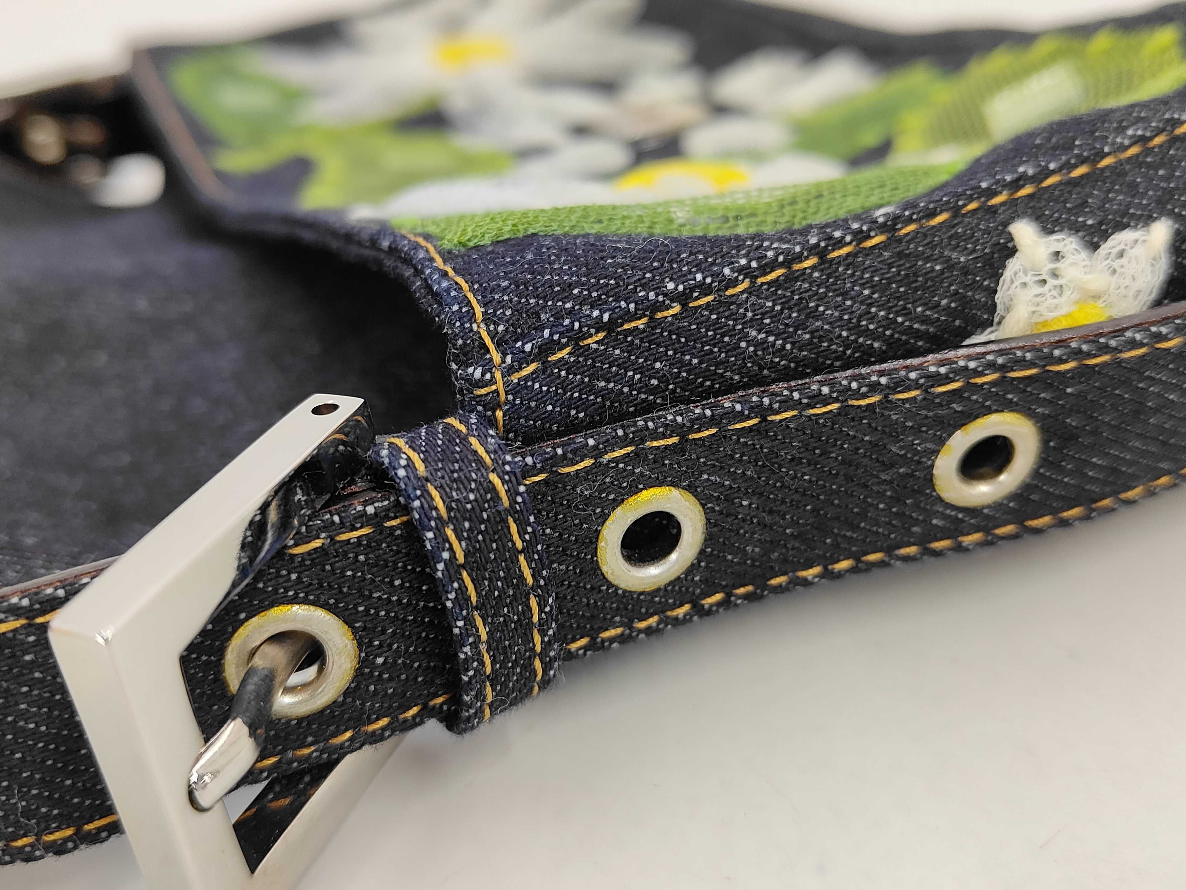 Mamma Bucket Denim Shoulder Bag — view 11