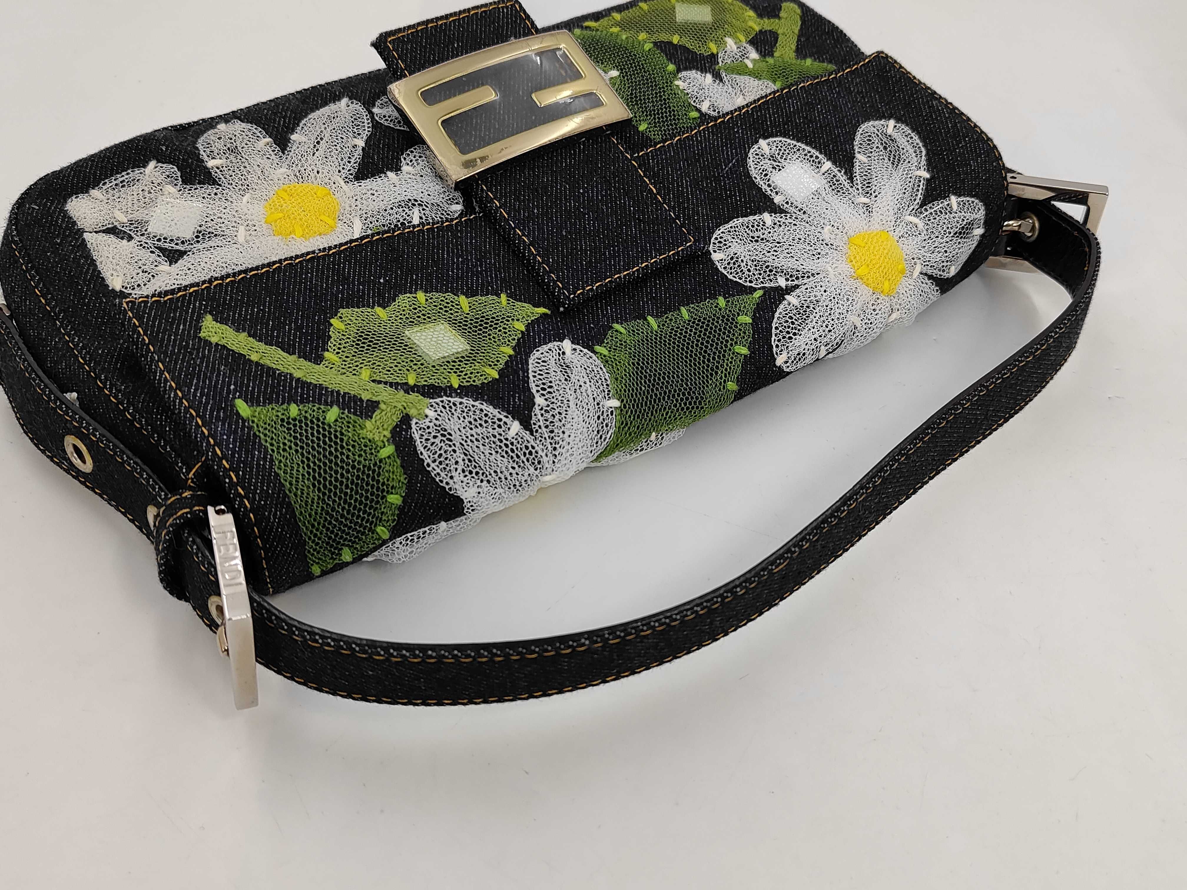 Mamma Bucket Denim Shoulder Bag — view 5