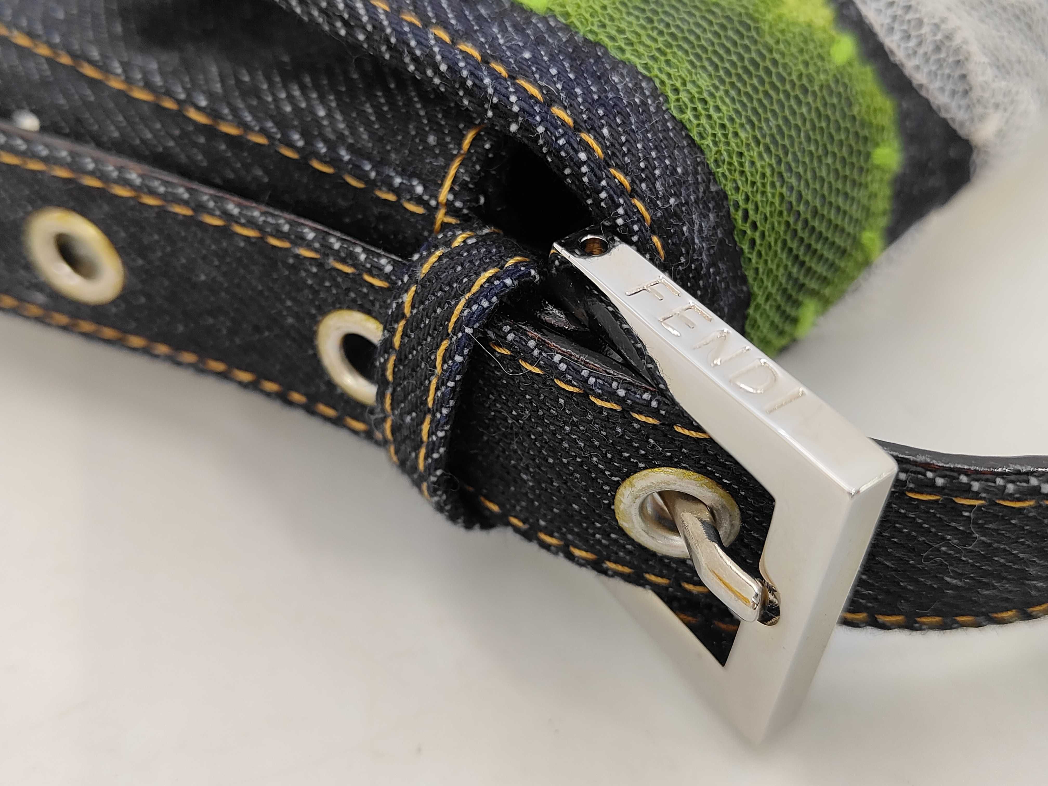 Mamma Bucket Denim Shoulder Bag — view 7