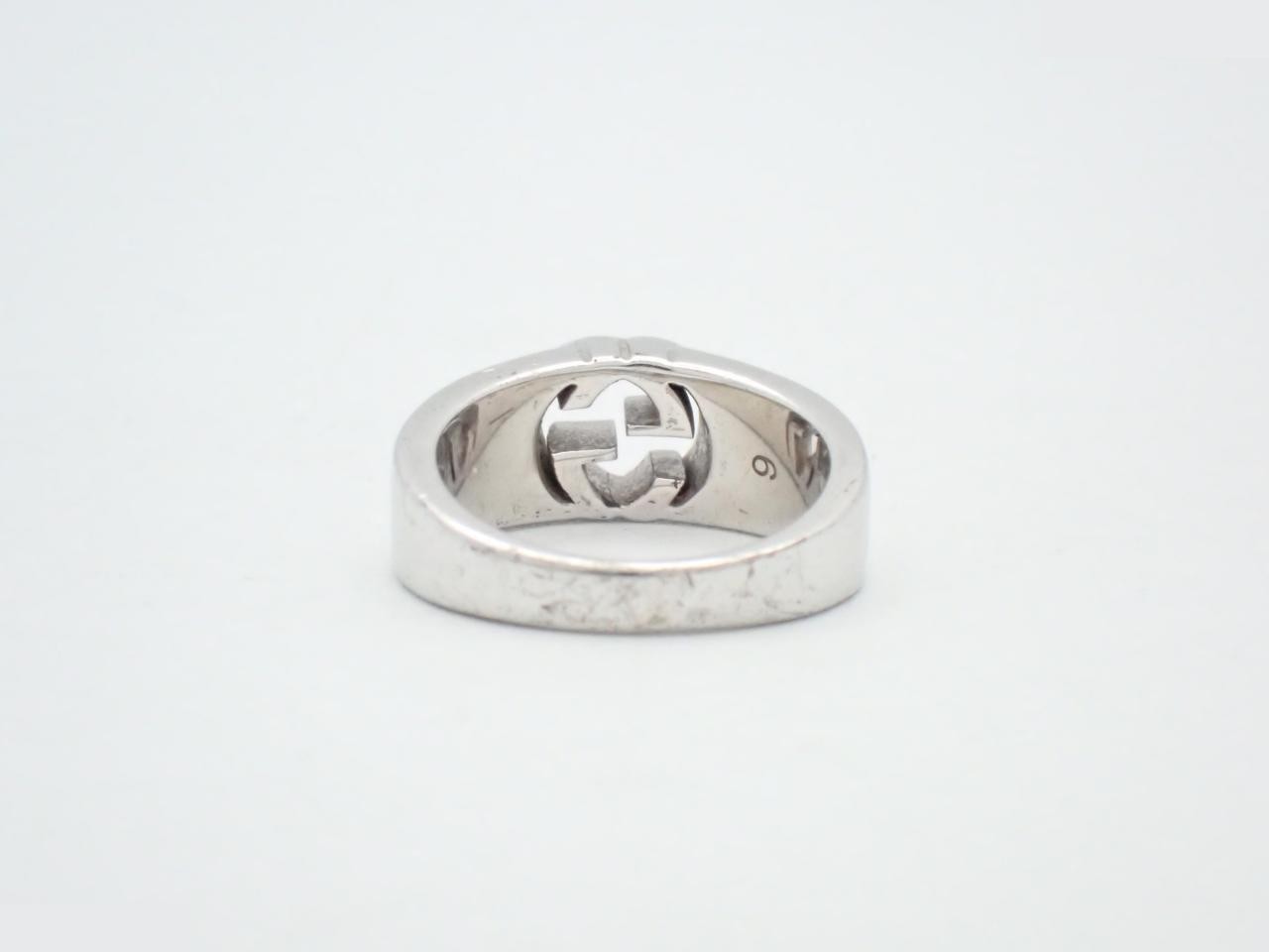 Interlocking ring SV925 / 5.4g, stamped "9" — view 2