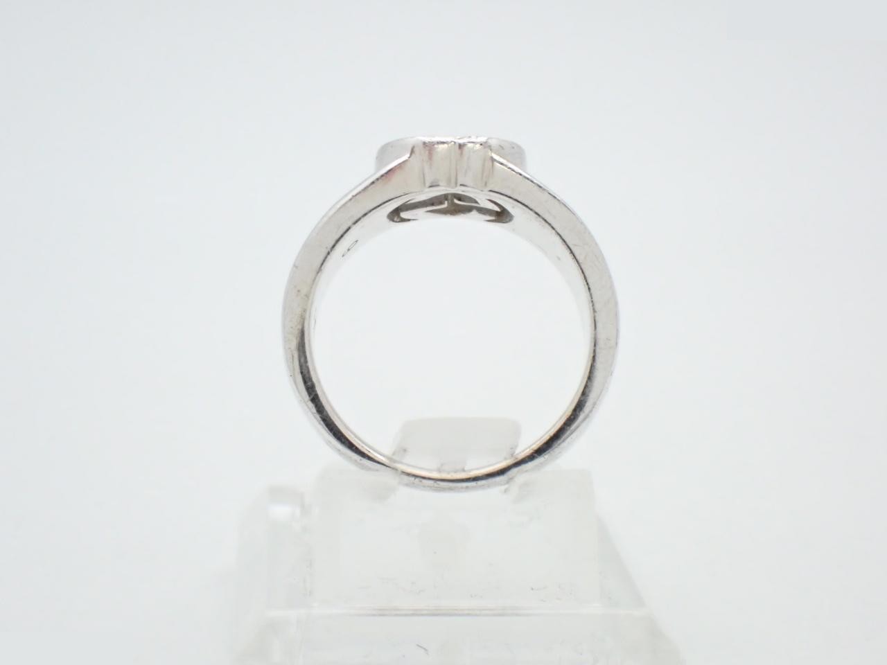 Interlocking ring SV925 / 5.4g, stamped "9" — view 3