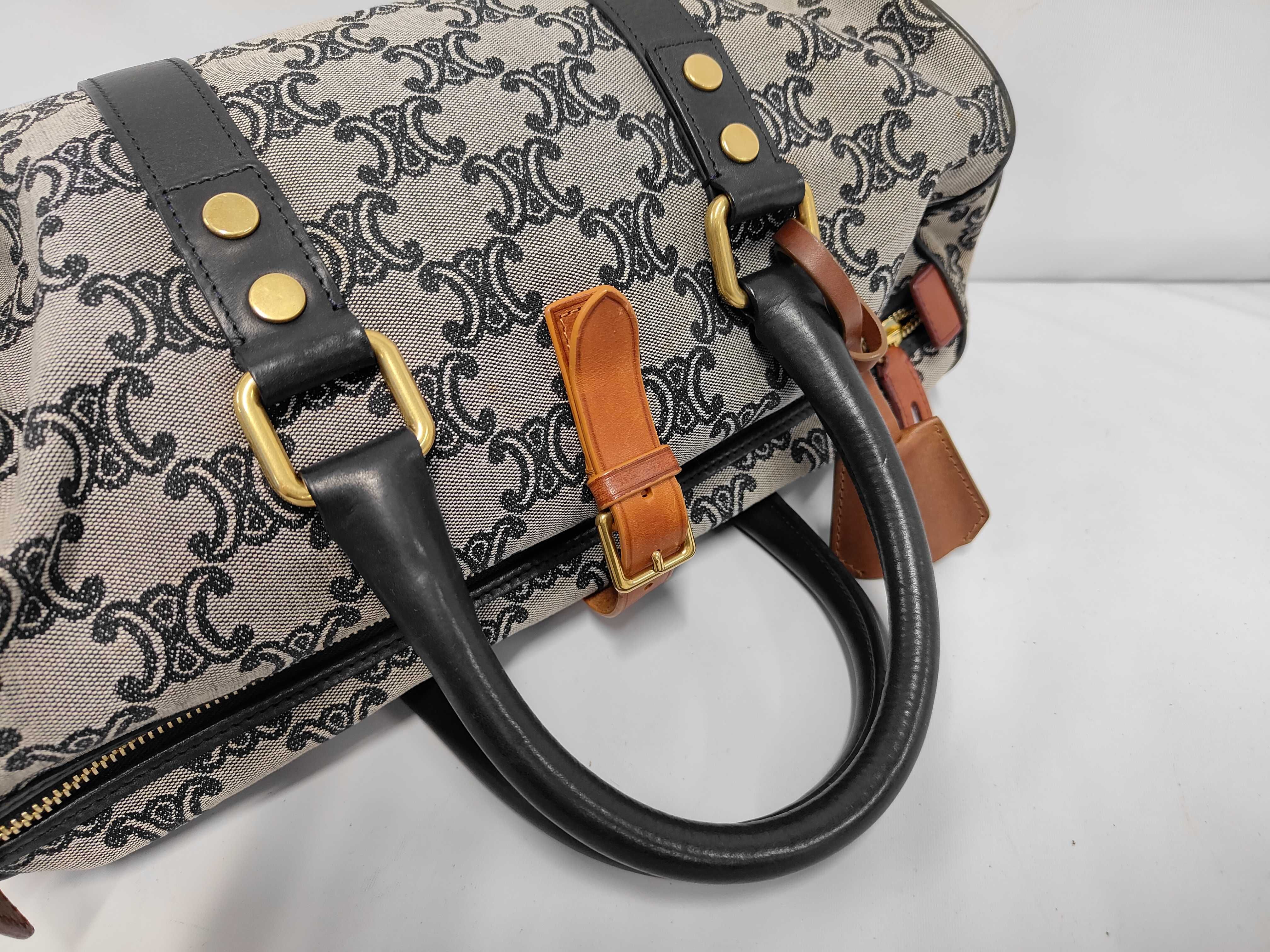 handbag, mini Boston bag, Macadam pattern — view 5