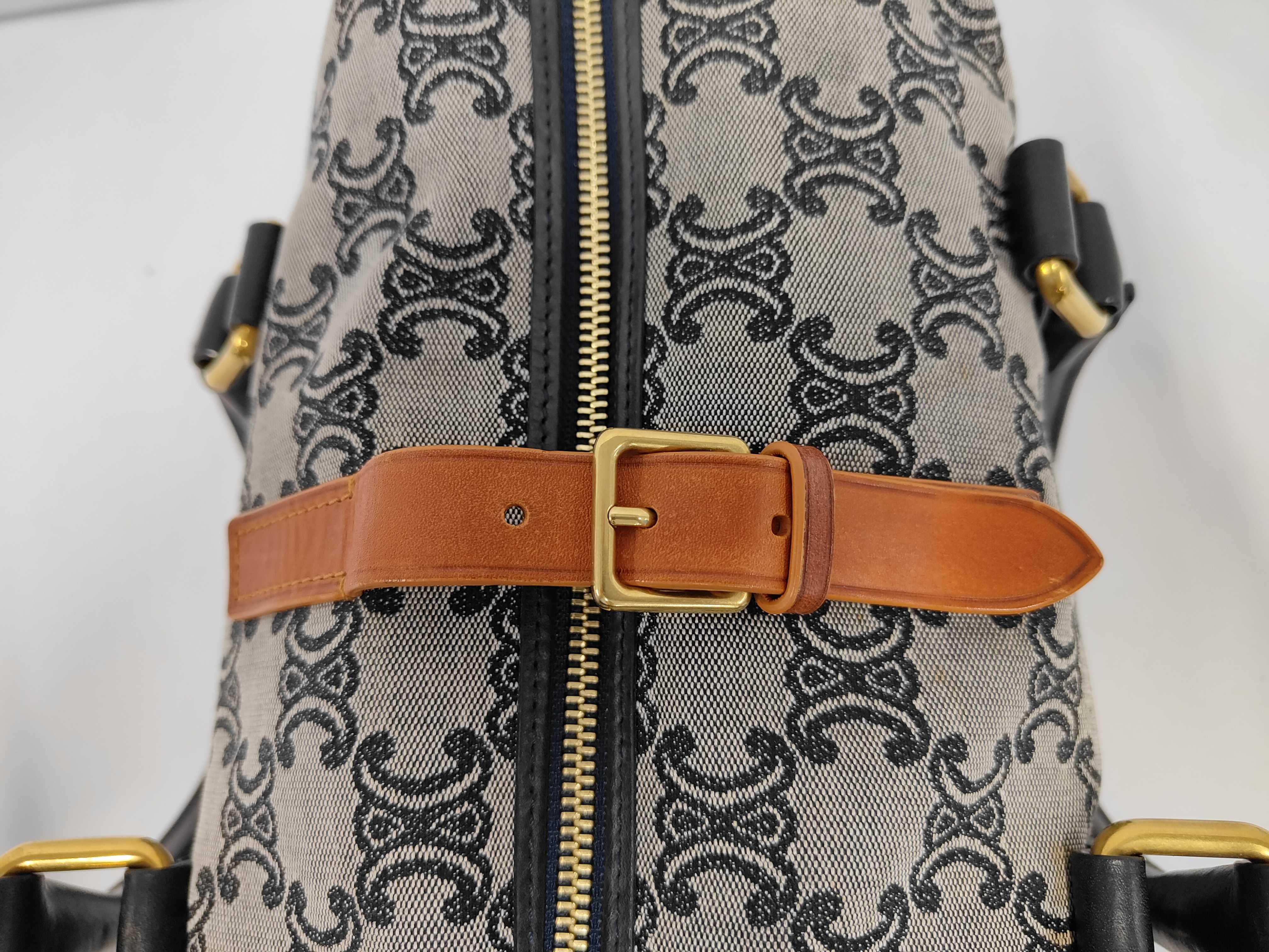 handbag, mini Boston bag, Macadam pattern — view 8