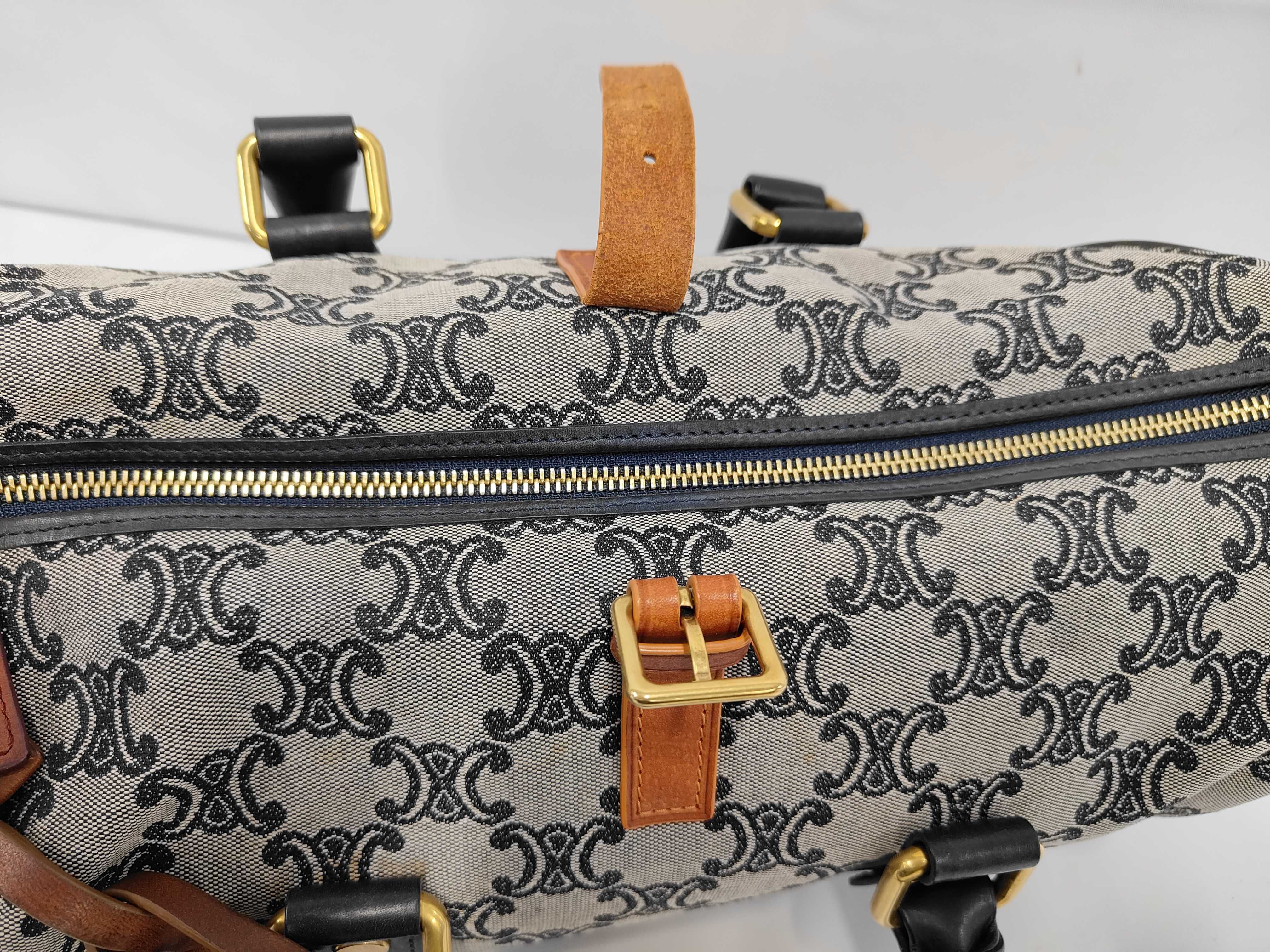 handbag, mini Boston bag, Macadam pattern — view 9