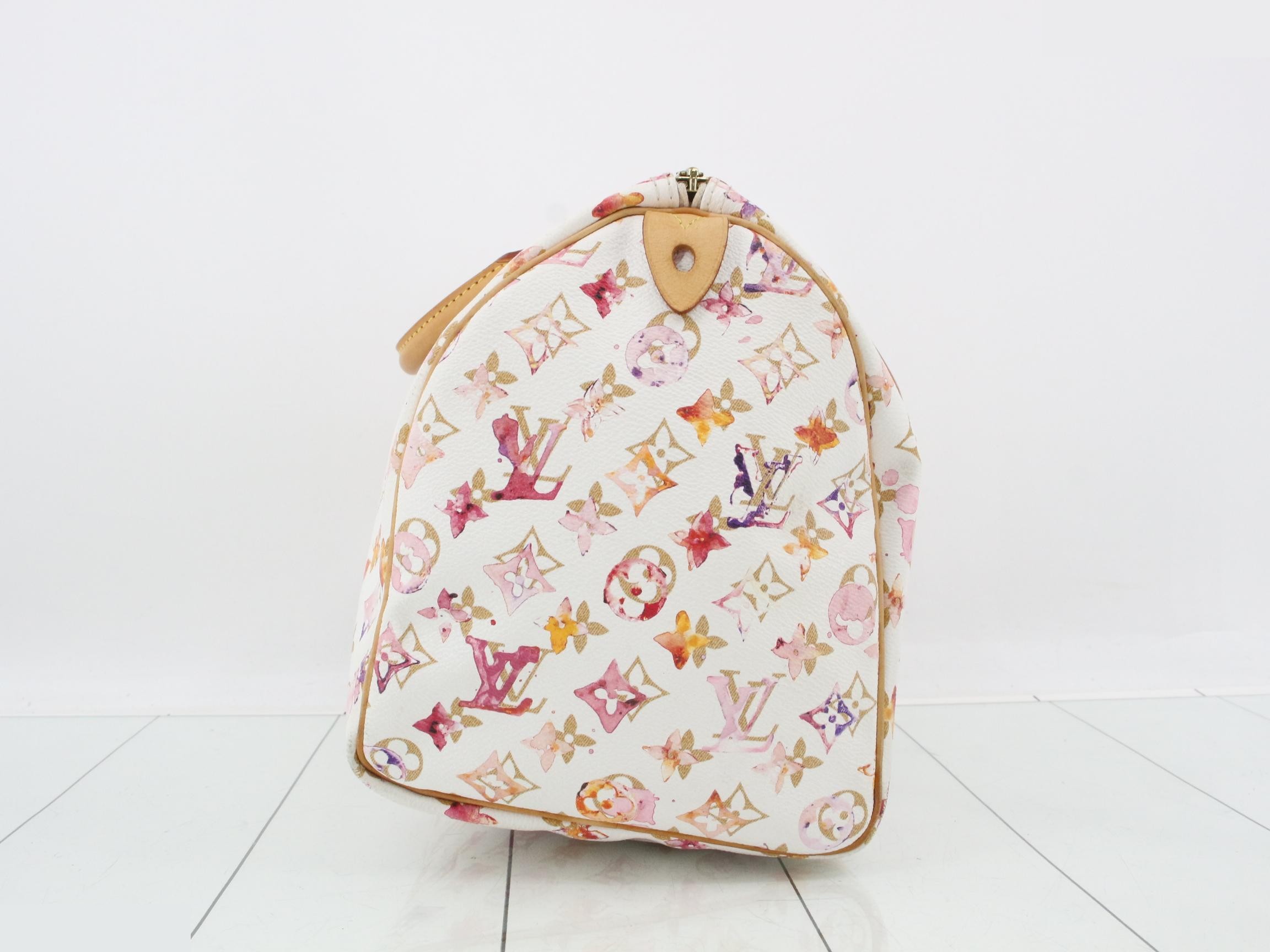 Monogram Watercolor Speedy 35 Handbag — view 4