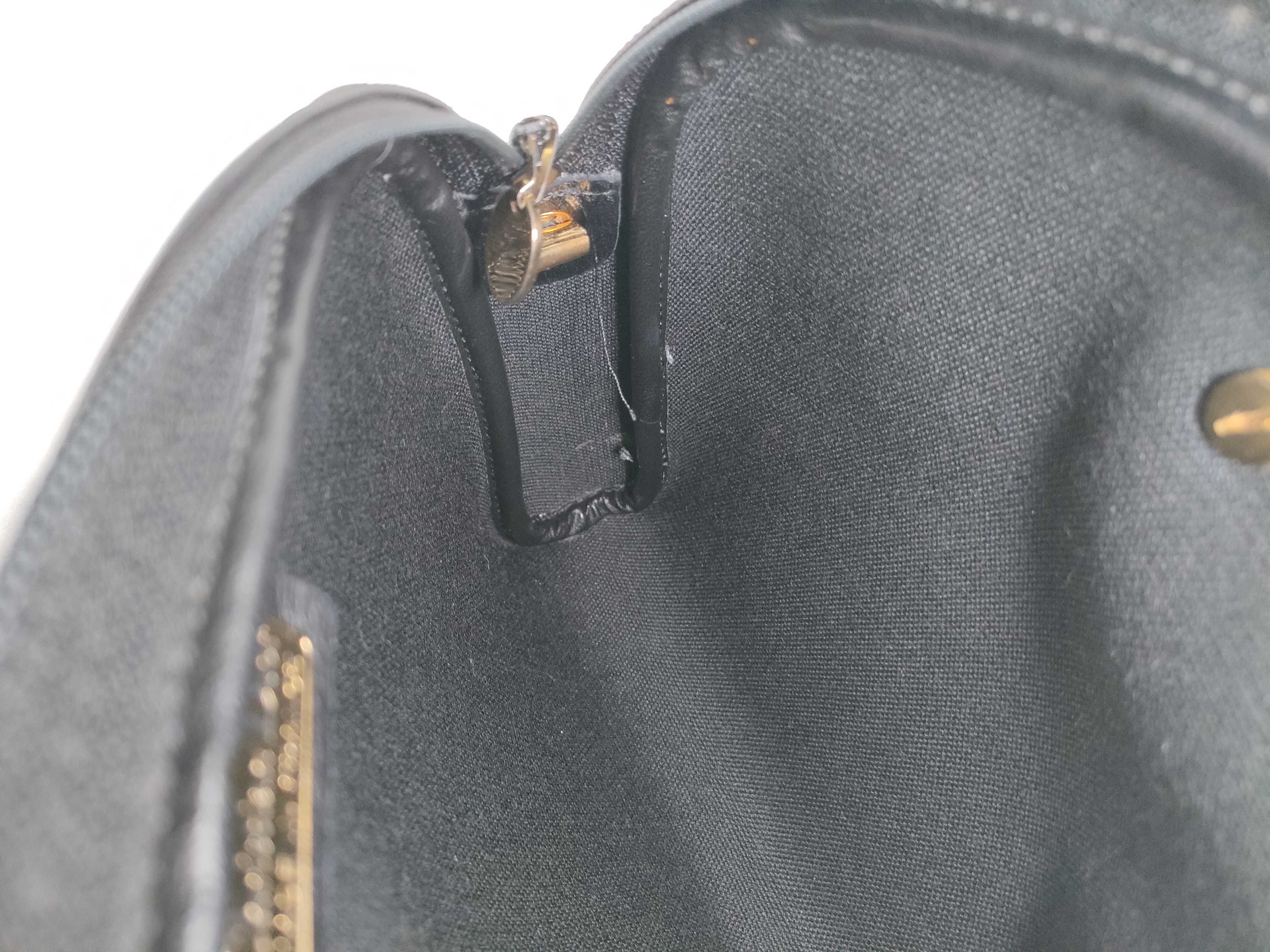 shoulder bag, honeycomb pattern, black. — view 11
