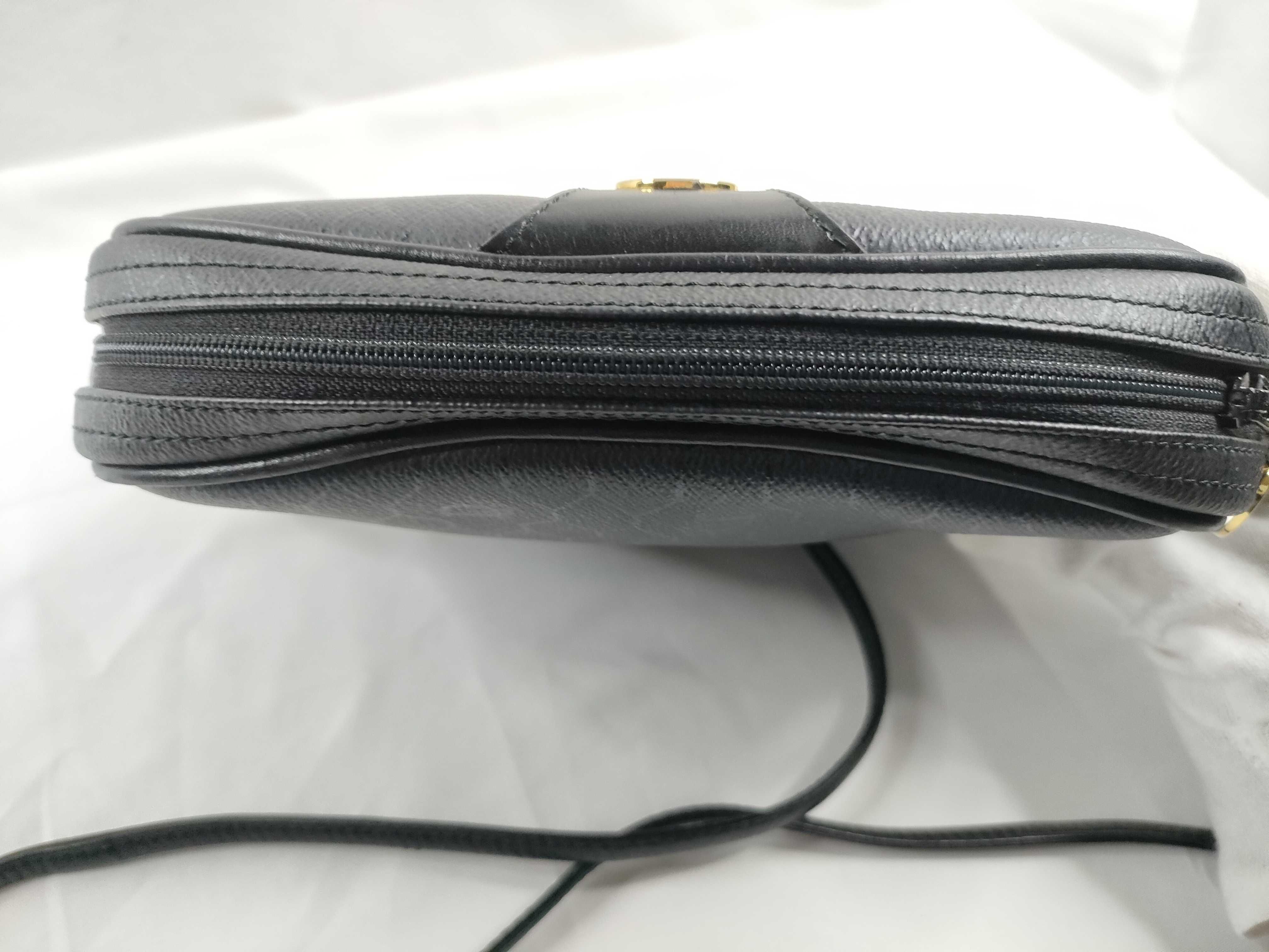 shoulder bag, honeycomb pattern, black. — view 8