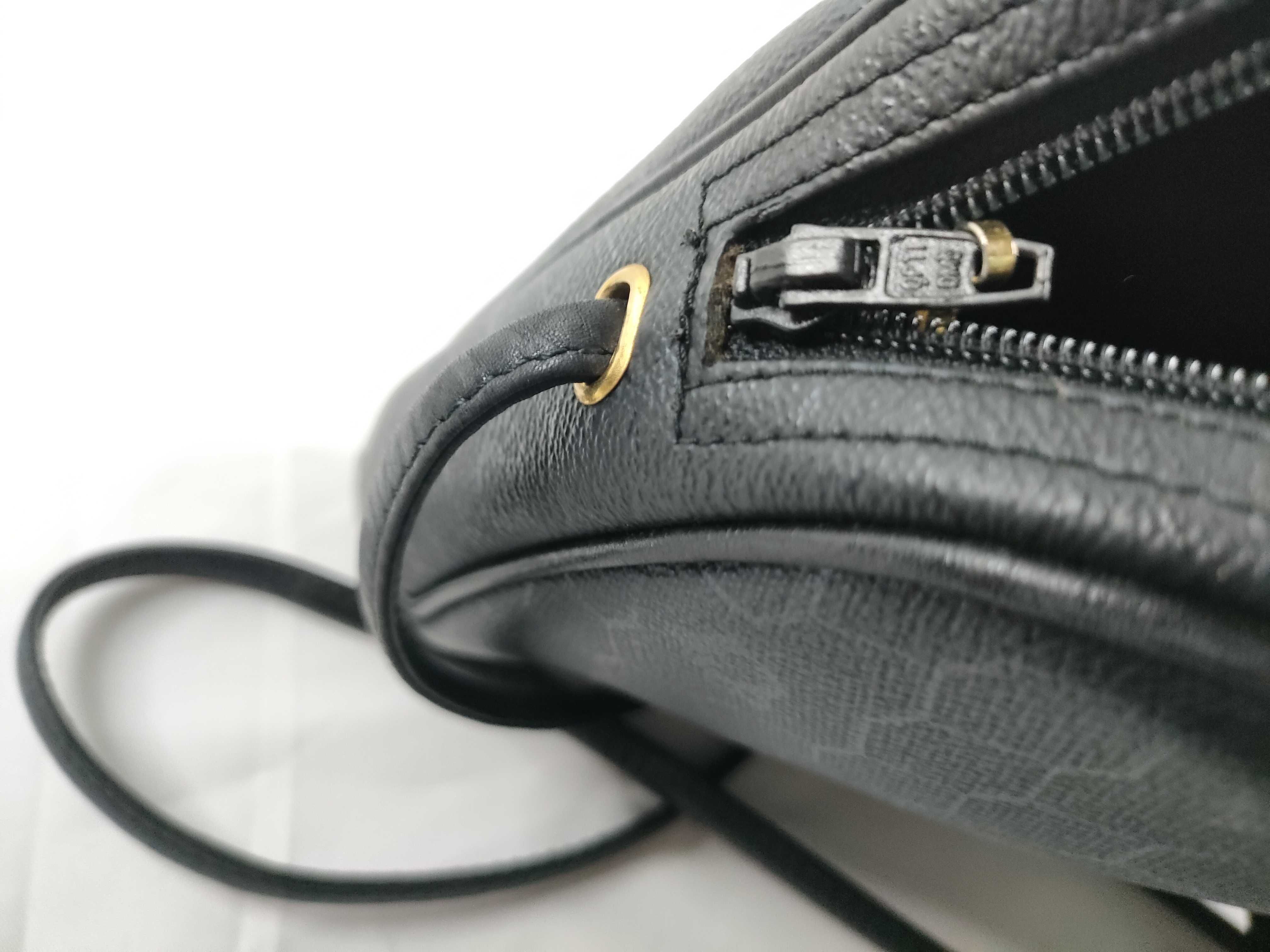 shoulder bag, honeycomb pattern, black. — view 9