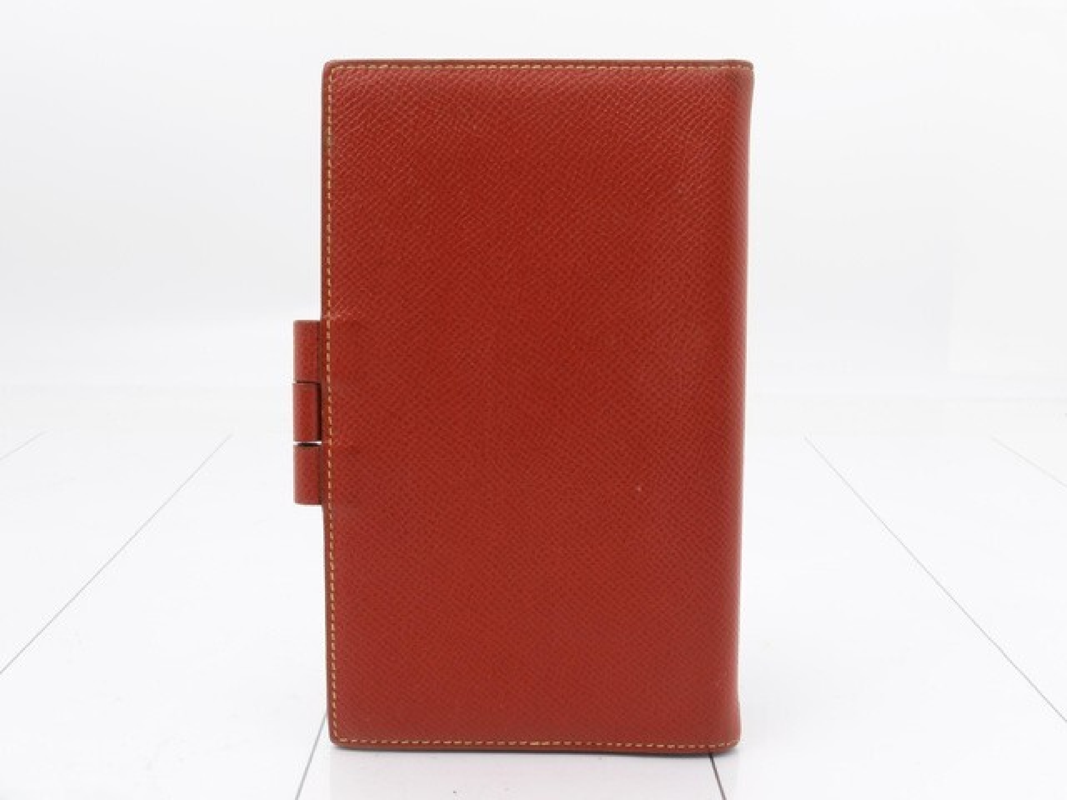 Agenda Leather Notebook Cover E Stamp Notebook Cover — view 2