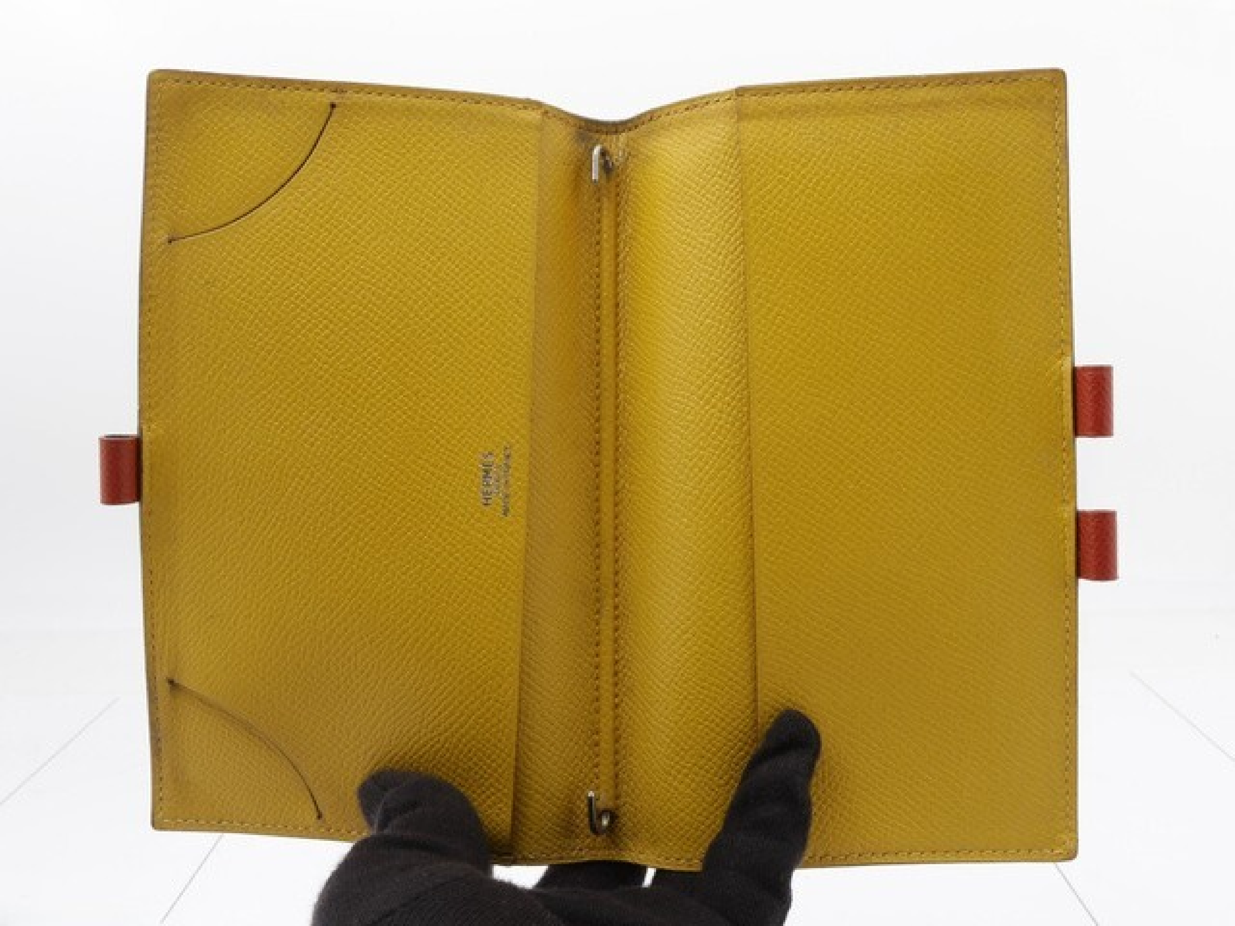 Agenda Leather Notebook Cover E Stamp Notebook Cover — view 4