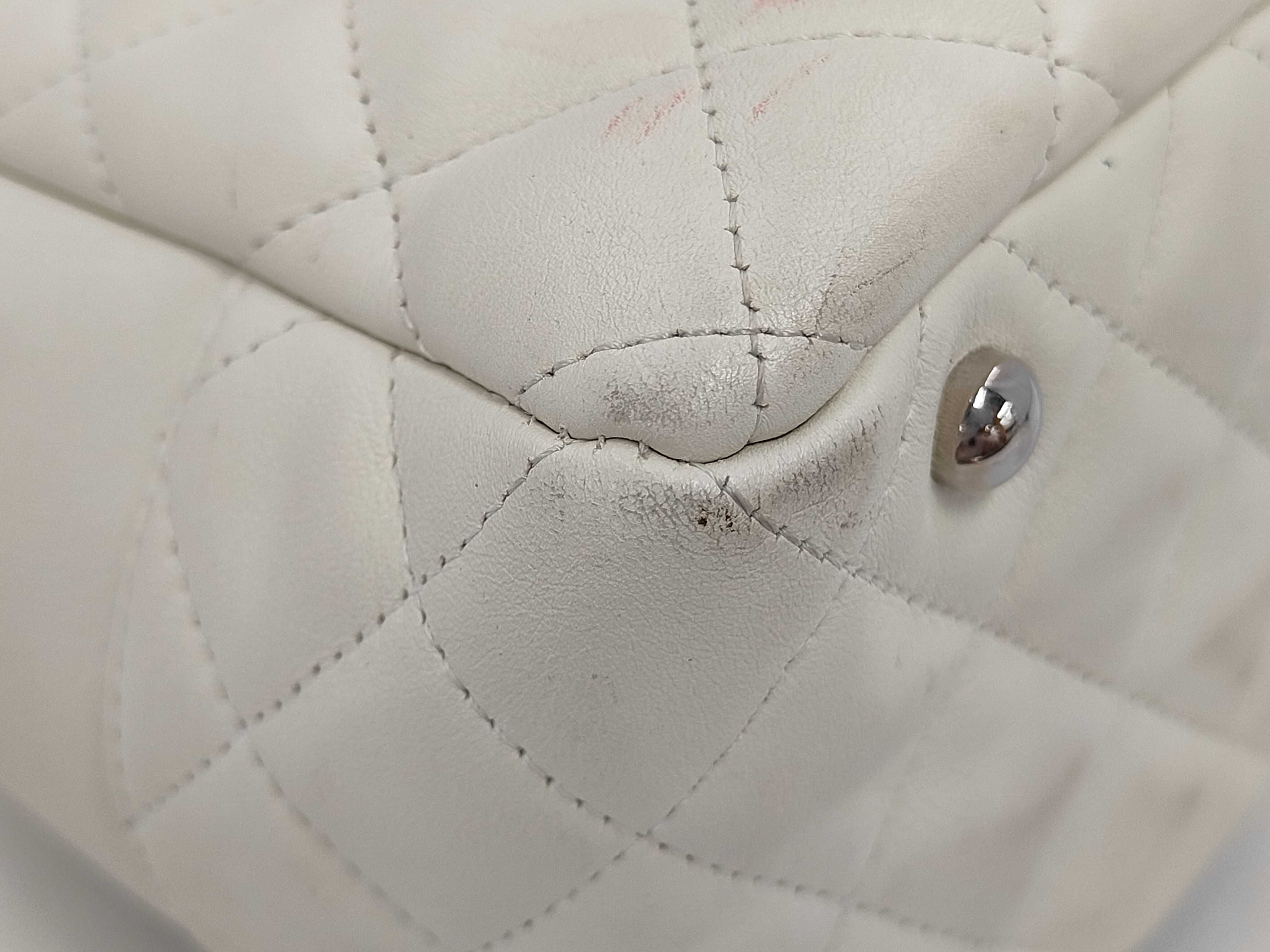 Cambon Line Bowling Bag, Silver Hardware, Series 9, Handbag — view 3