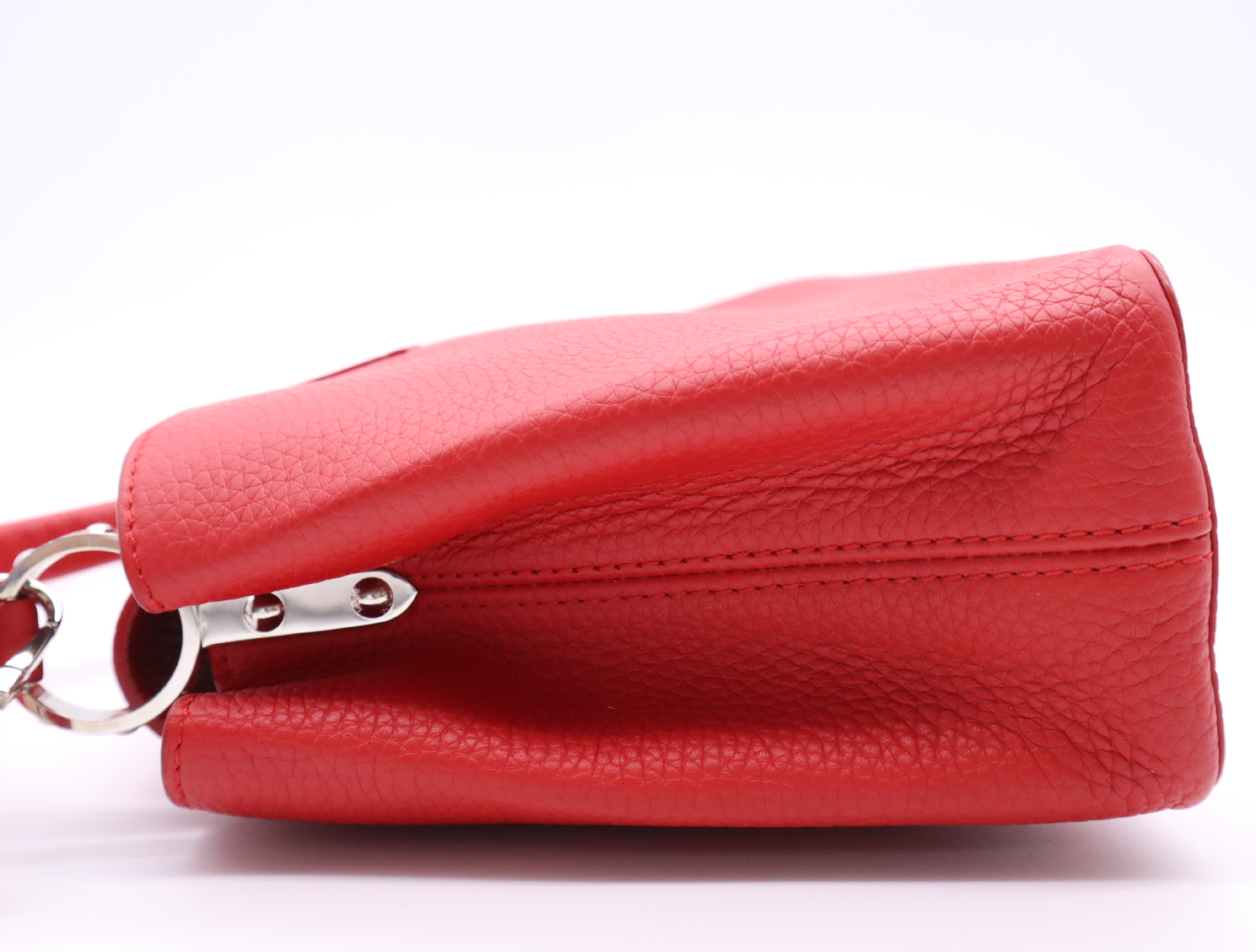 M94754 Parnasséa Capucines BB Ruby Handbag with Shoulder Strap — view 3