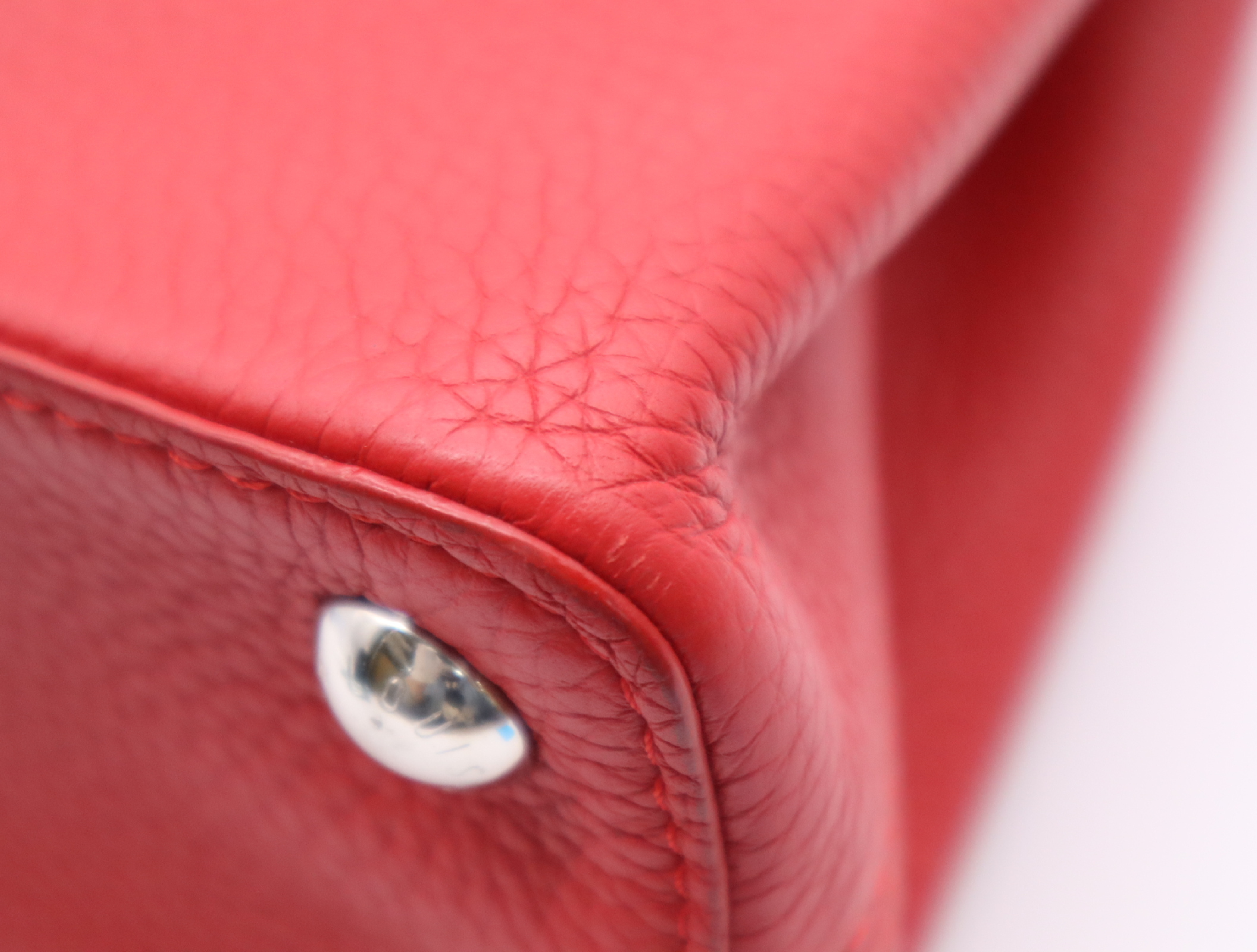 M94754 Parnasséa Capucines BB Ruby Handbag with Shoulder Strap — view 7