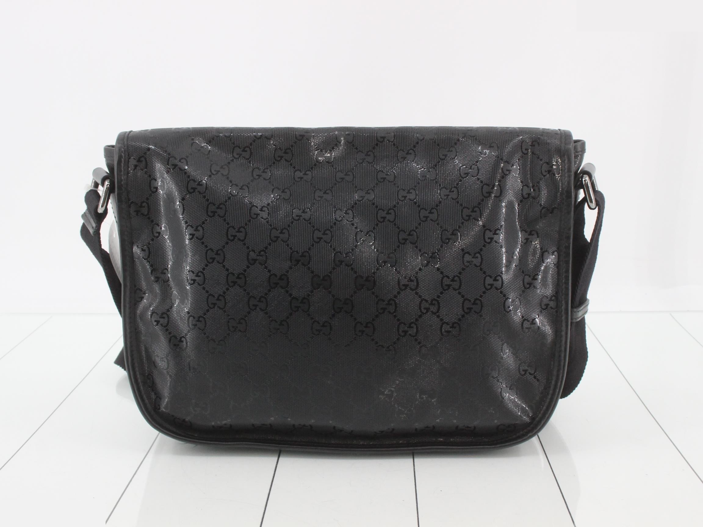 GG Imprime Shoulder Bag, Black — view 2