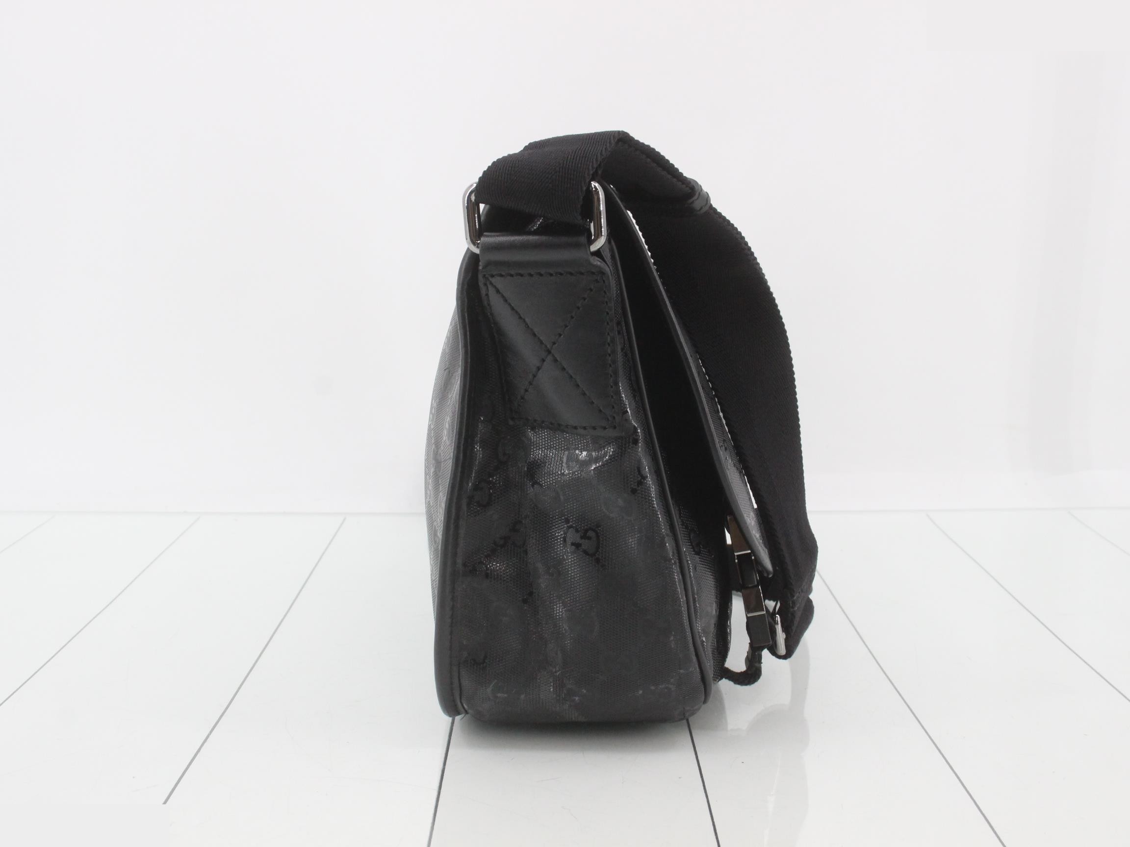 GG Imprime Shoulder Bag, Black — view 4
