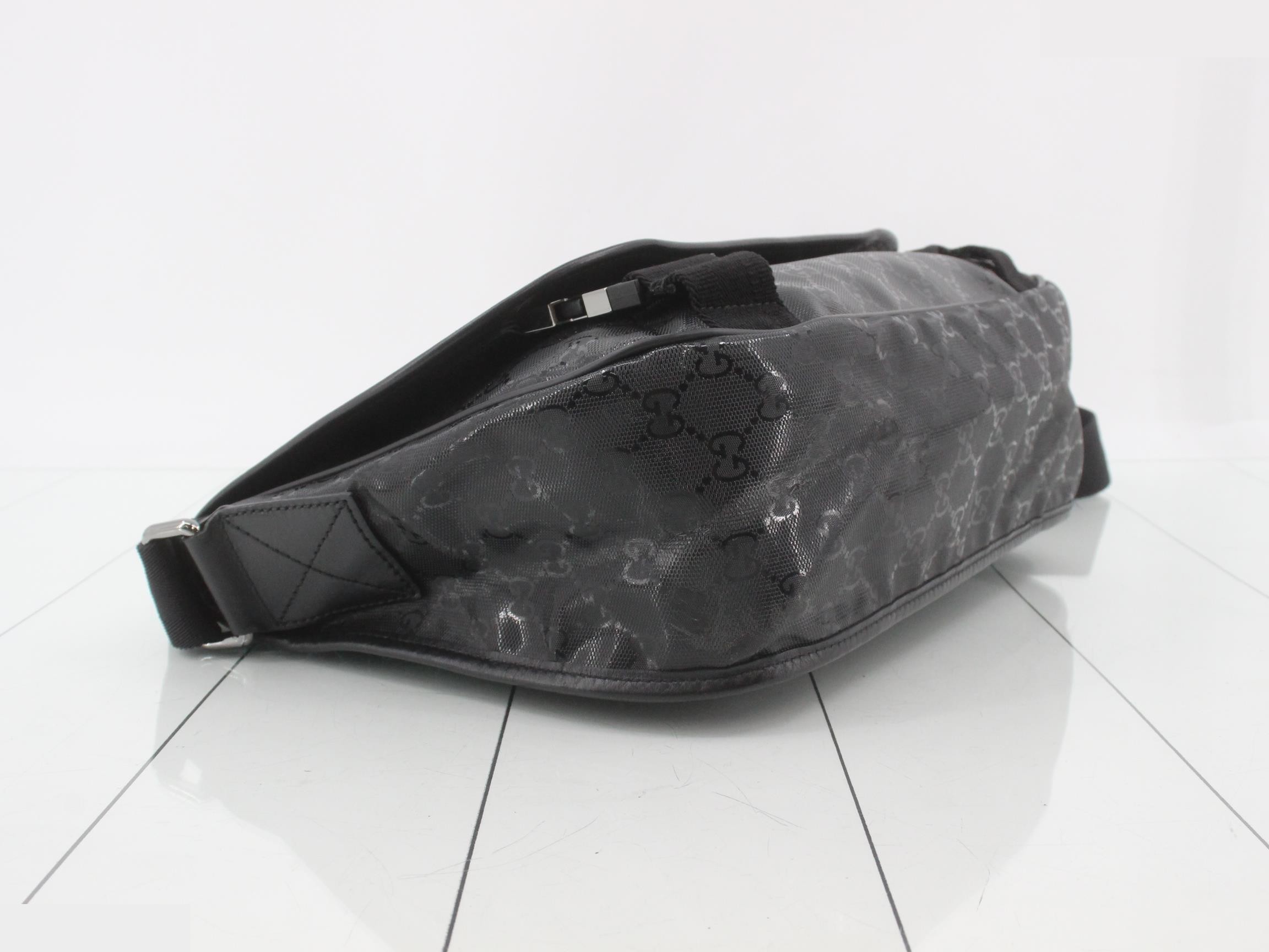 GG Imprime Shoulder Bag, Black — view 5
