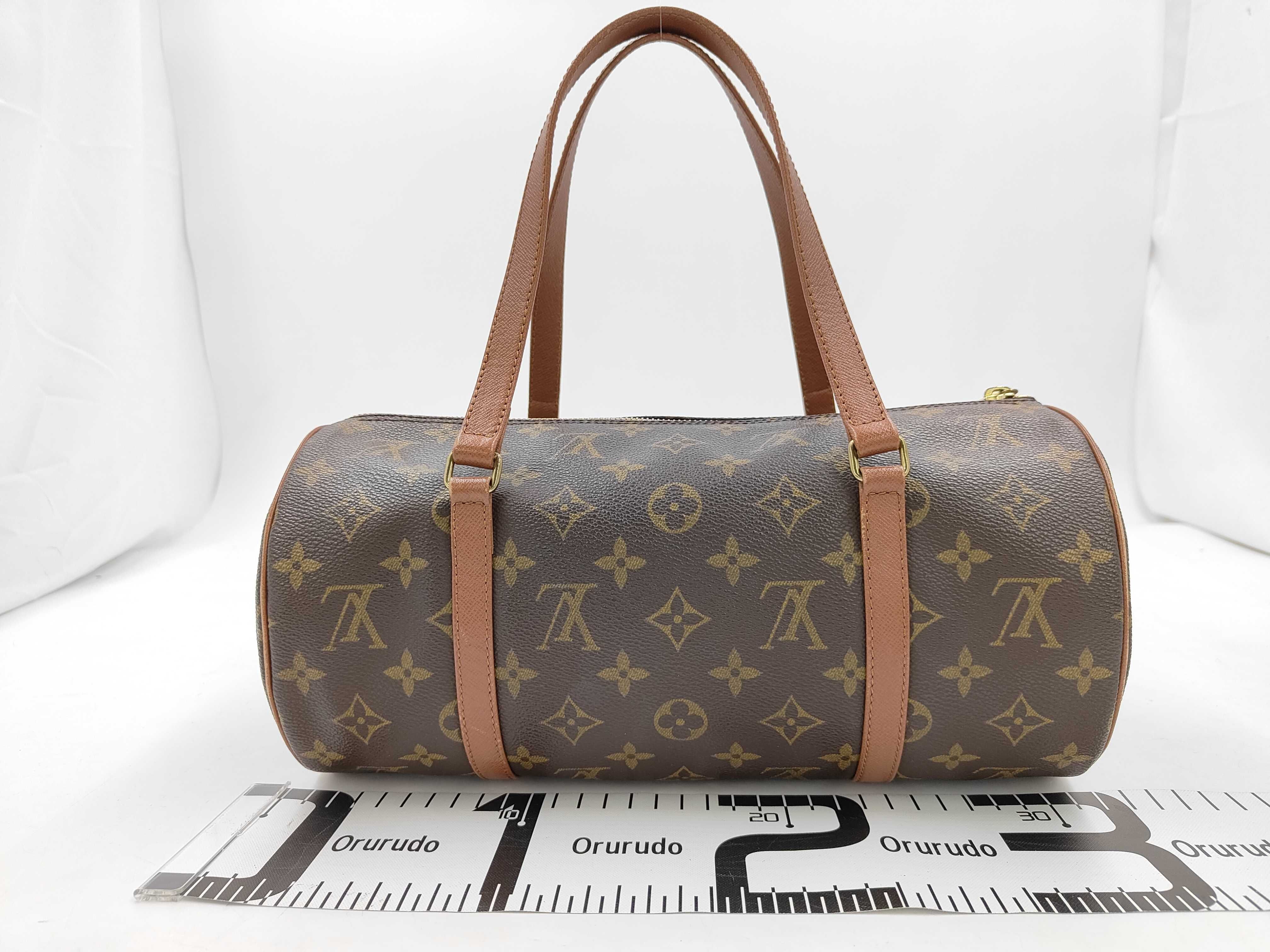 Monogram Louis Vuitton Papillon 30 Shoulder Bag with Pouch M51385 NO0913 Handbag — view 2