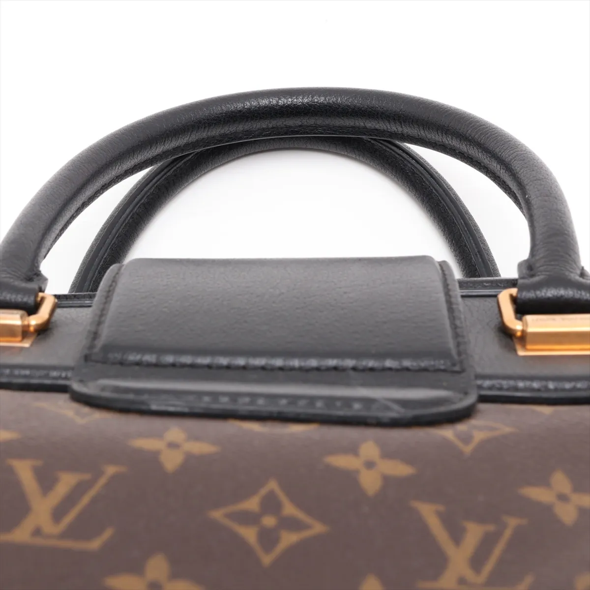 Monogram x Leather Golden Arrow Speedy M40804 TR2102 Brown x Black — view 6