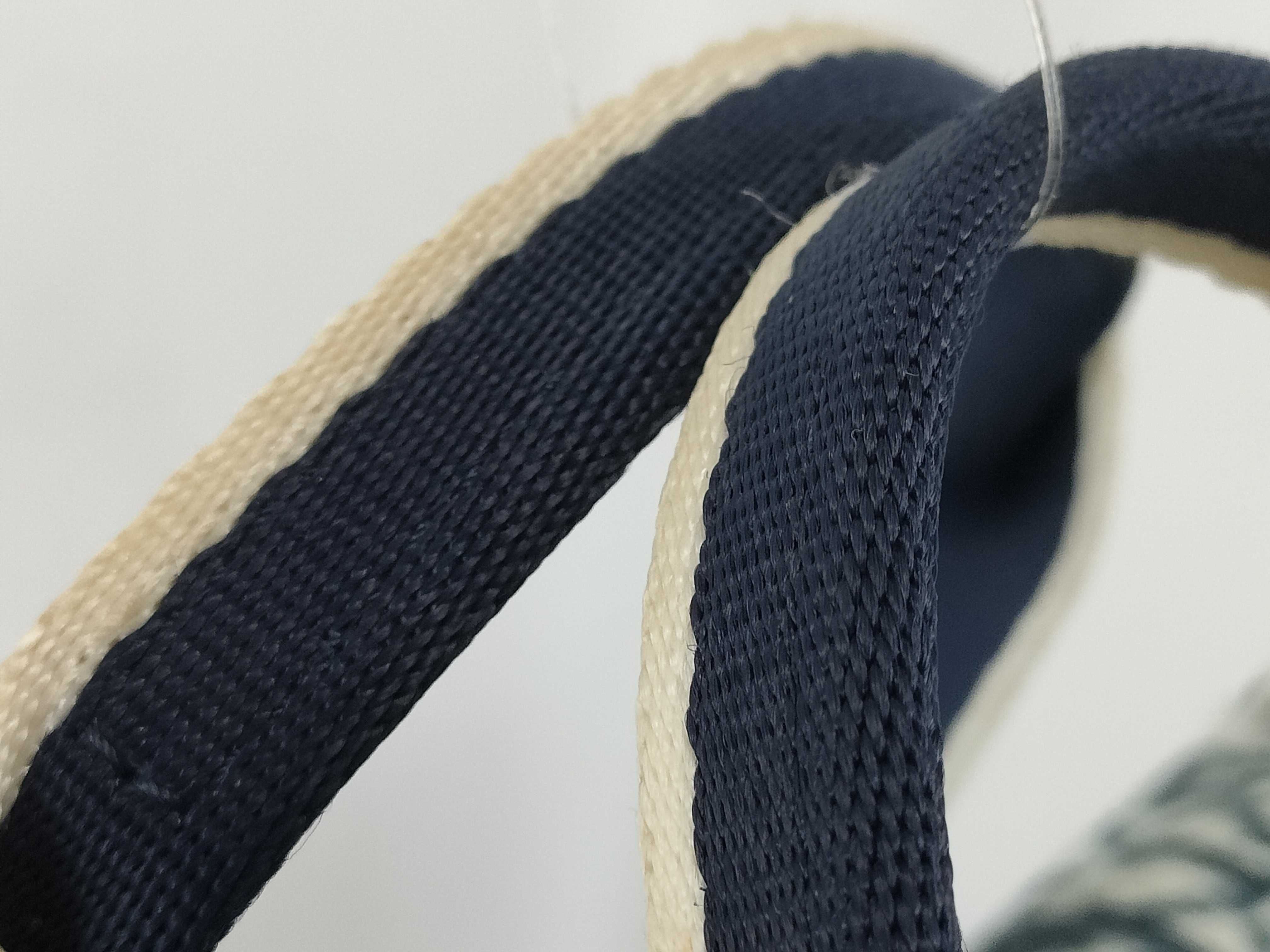 Trotter Pattern 2-Way Boston Bag (Blue) — view 4