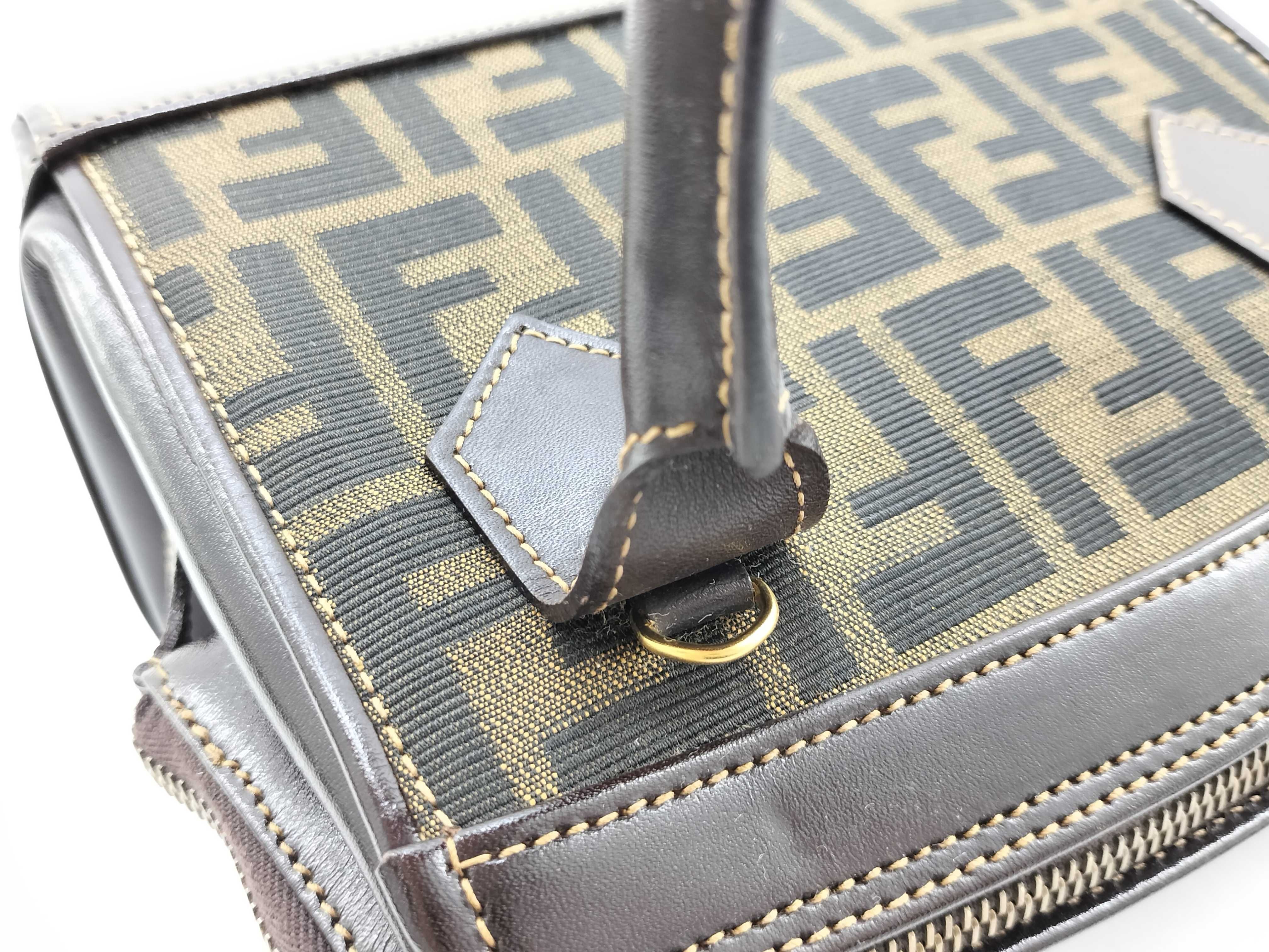 Zucca pattern Fendi Zucca handbag — view 11