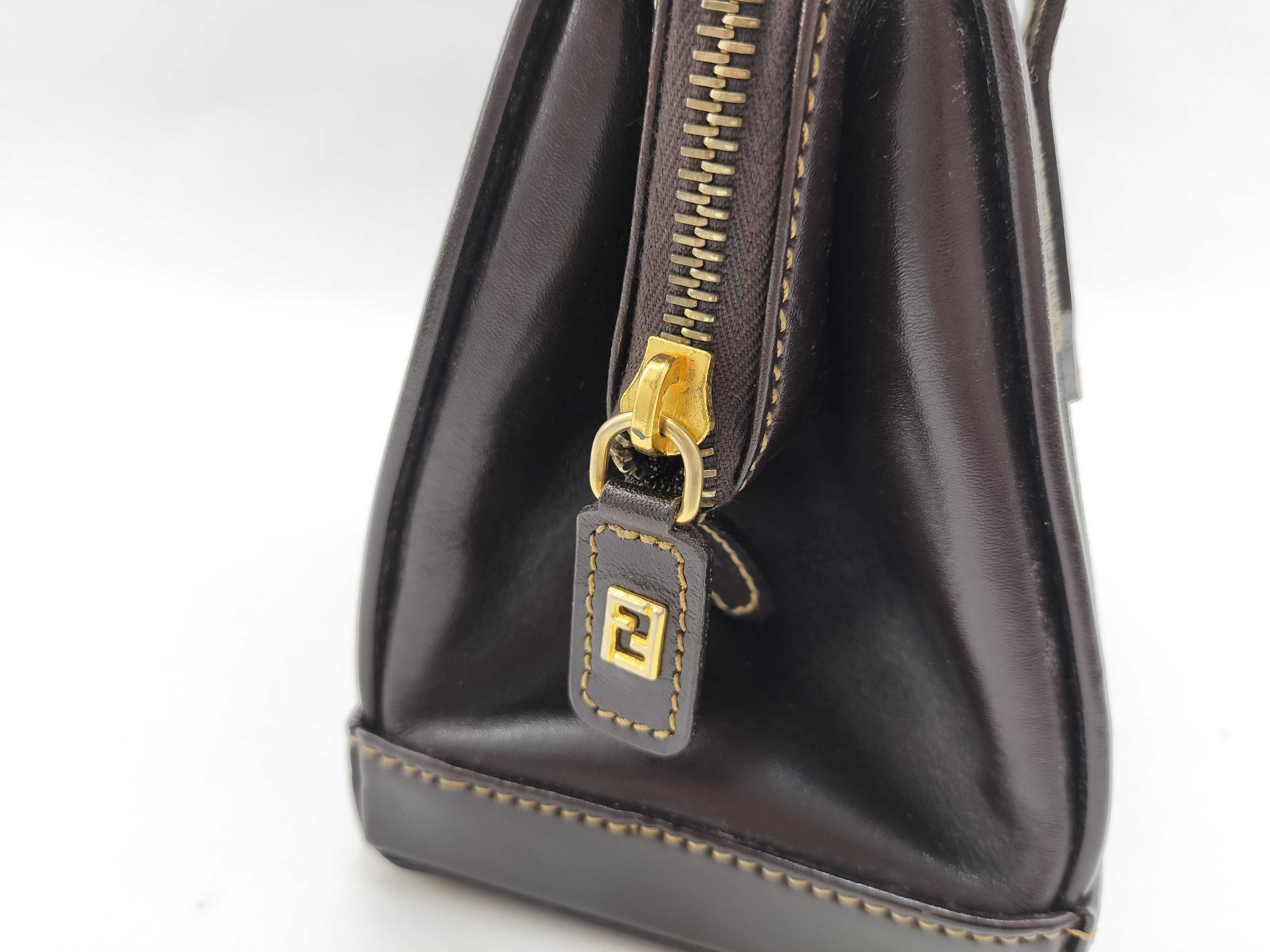 Zucca pattern Fendi Zucca handbag — view 4