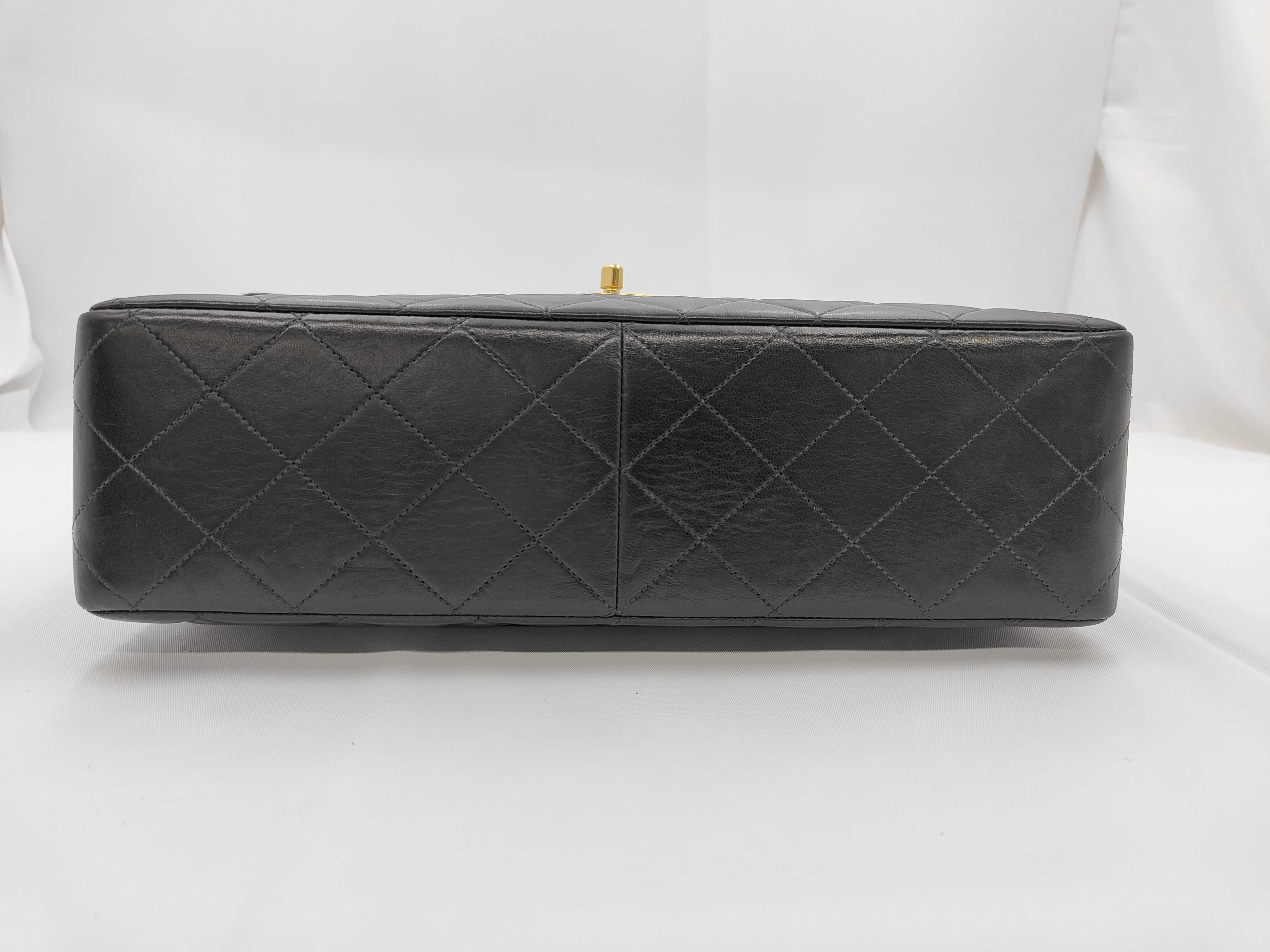 Large Matelassé Lambskin Shoulder Bag — view 5