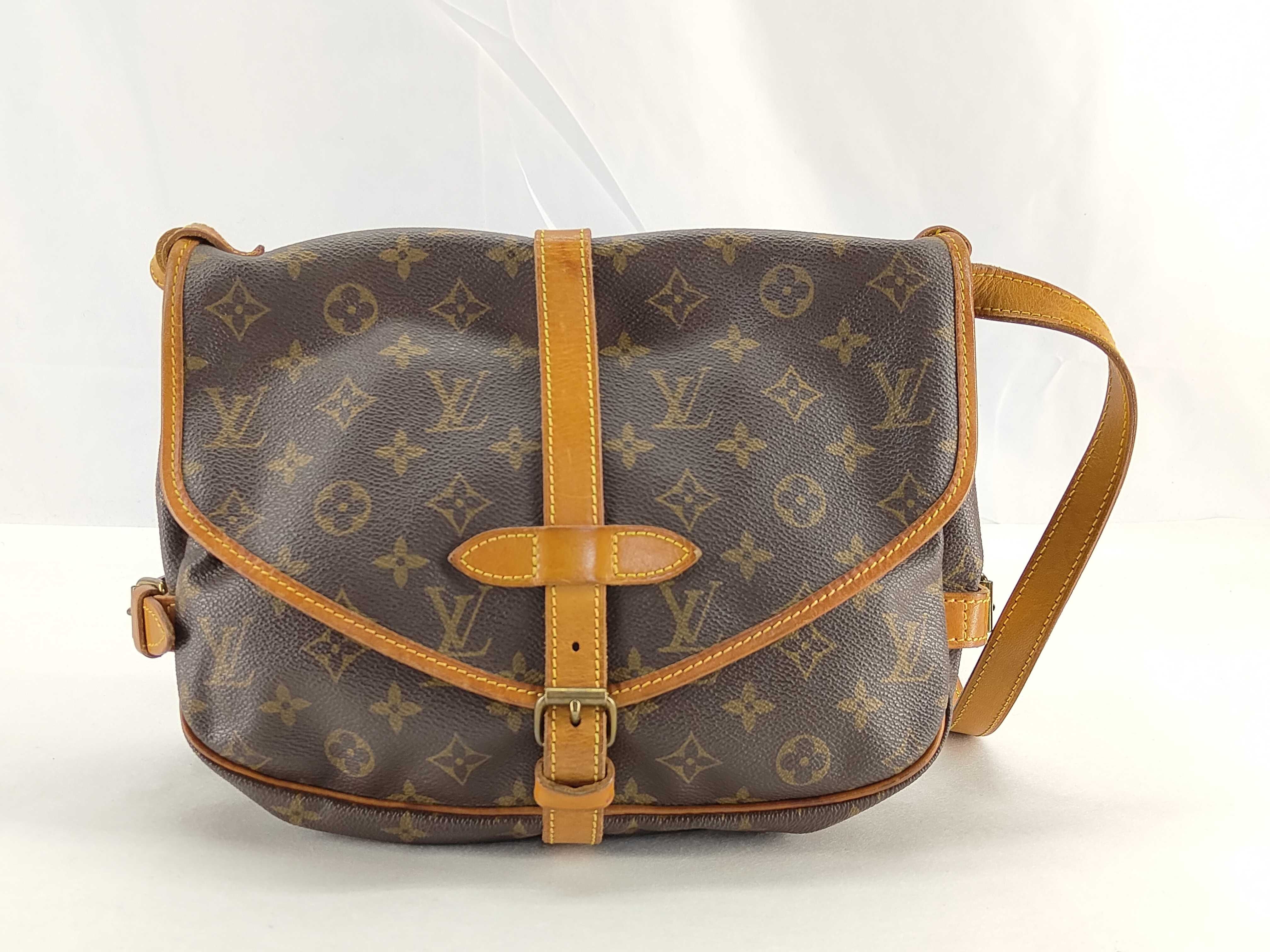 Monogram Saumur 30 M42256 AR0972 Brown Shoulder Bag