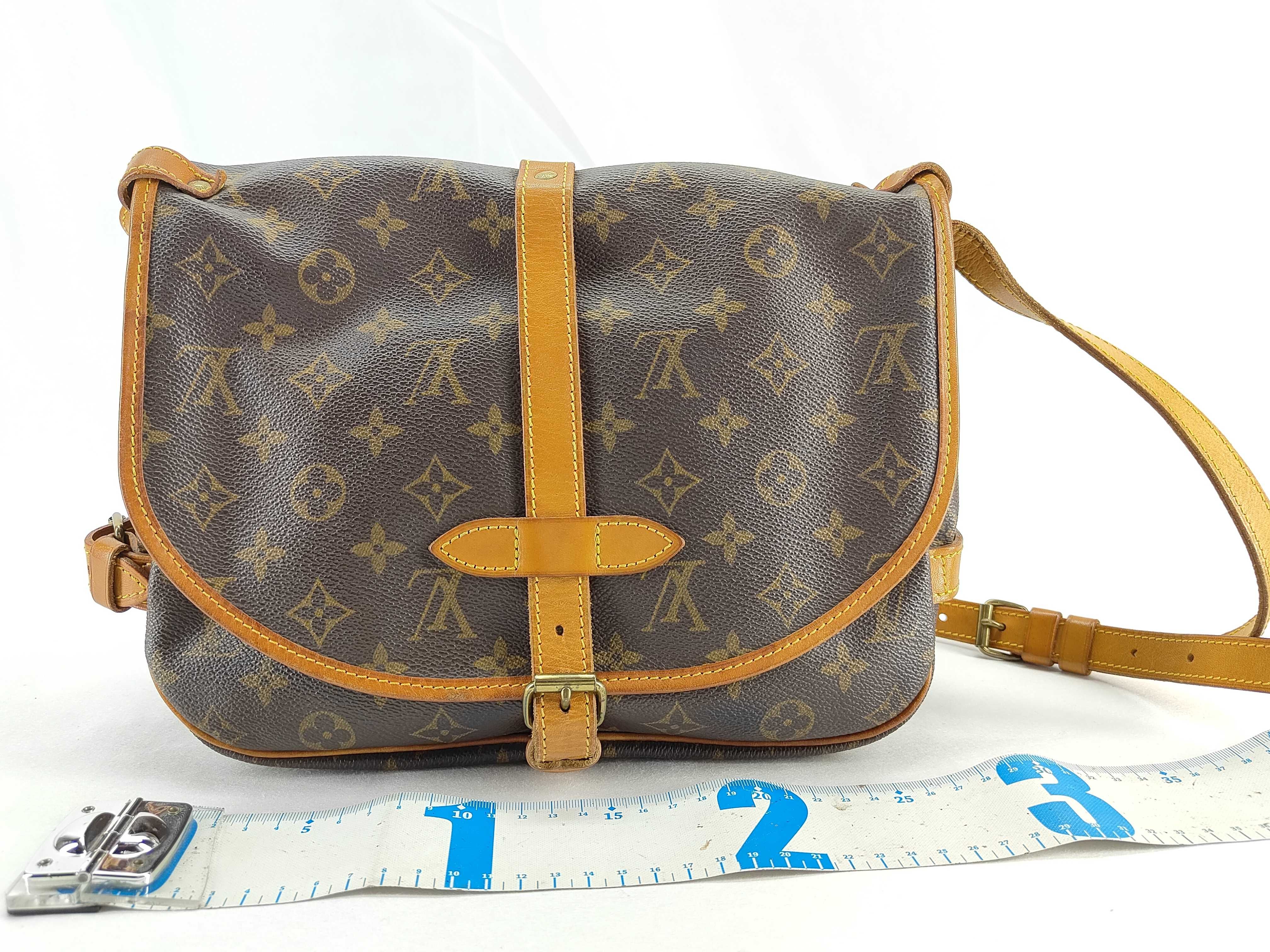 Monogram Saumur 30 M42256 AR0972 Brown Shoulder Bag — view 2