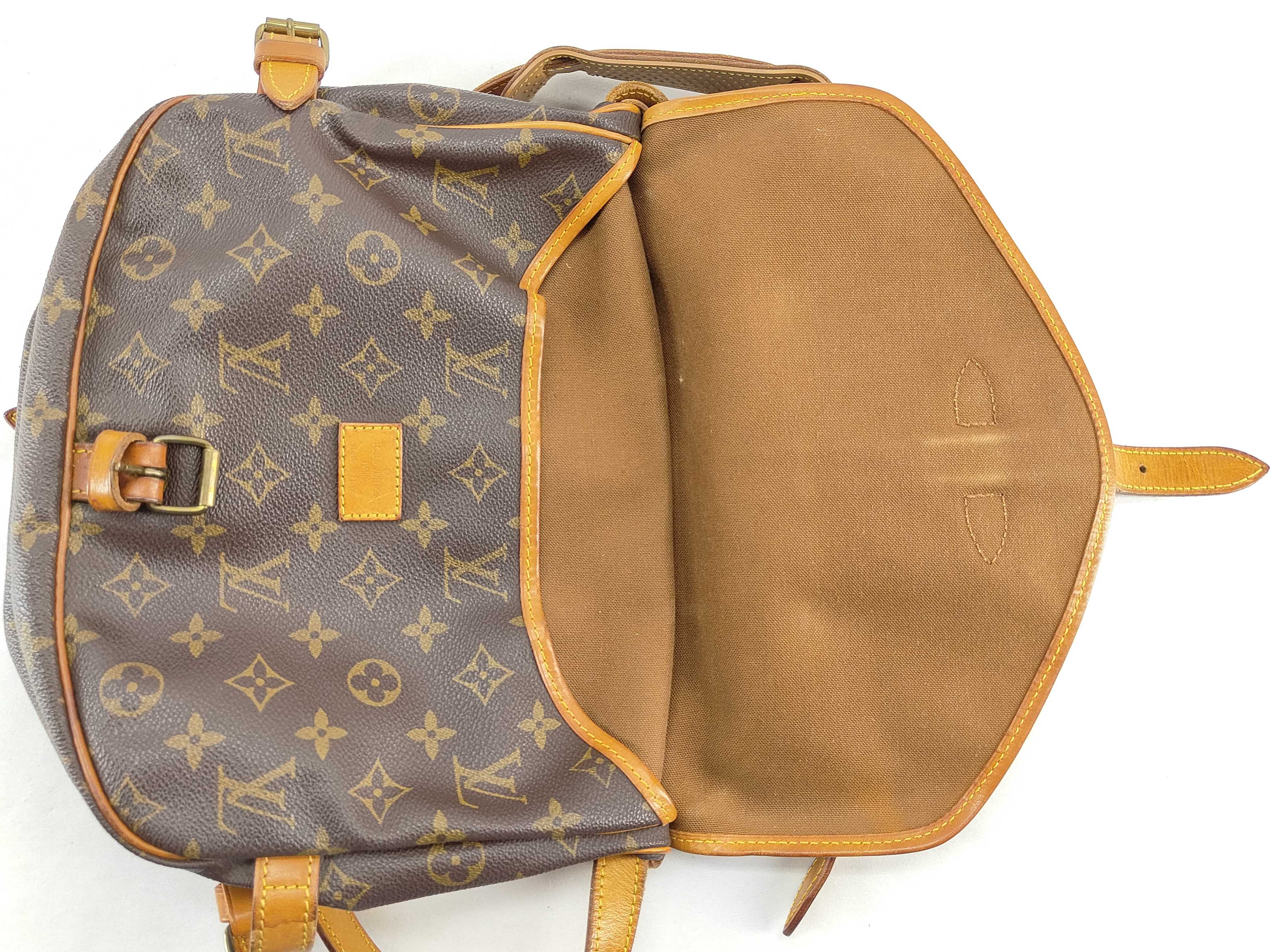 Monogram Saumur 30 M42256 AR0972 Brown Shoulder Bag — view 12