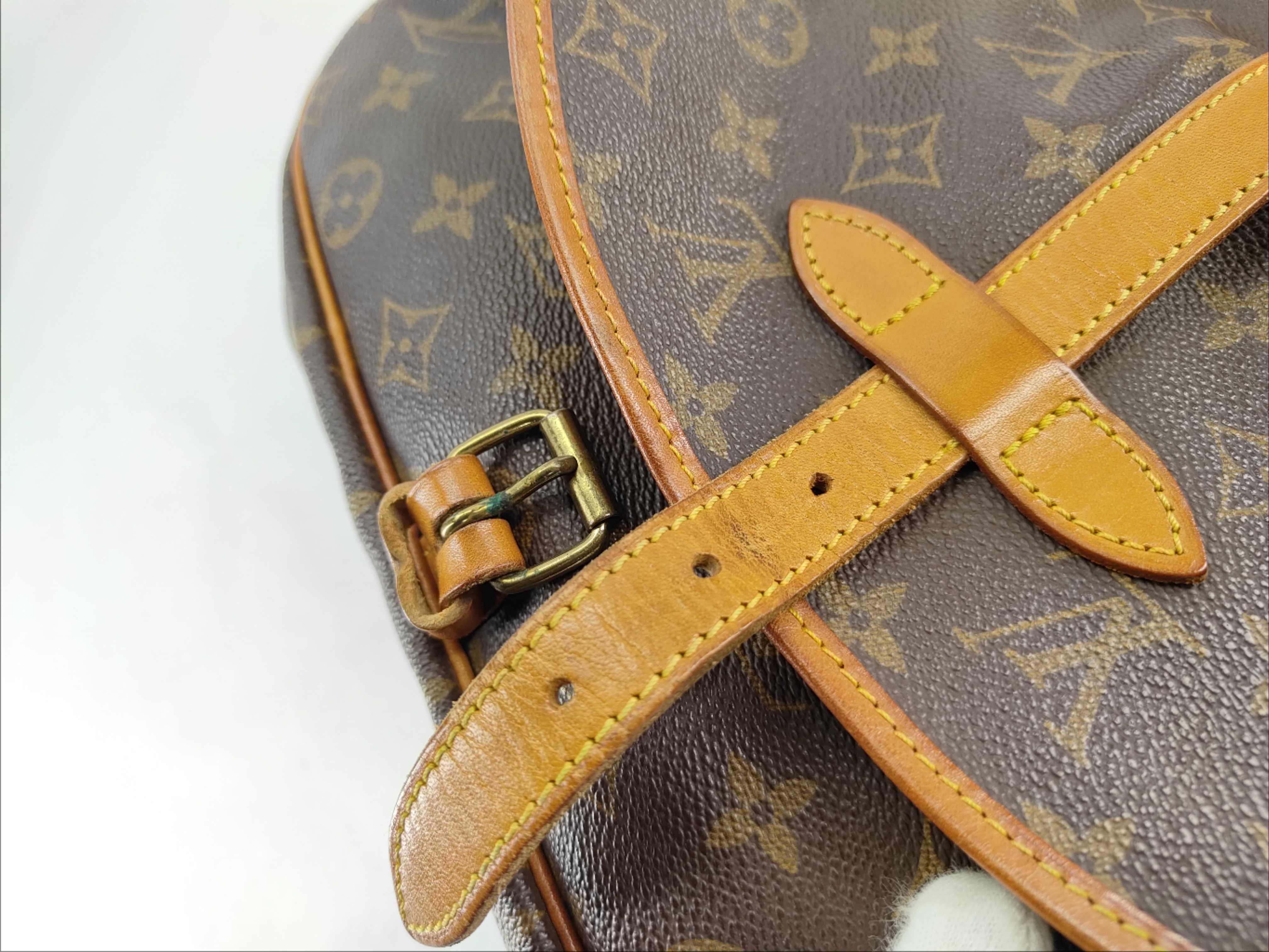 Monogram Saumur 30 M42256 AR0972 Brown Shoulder Bag — view 9