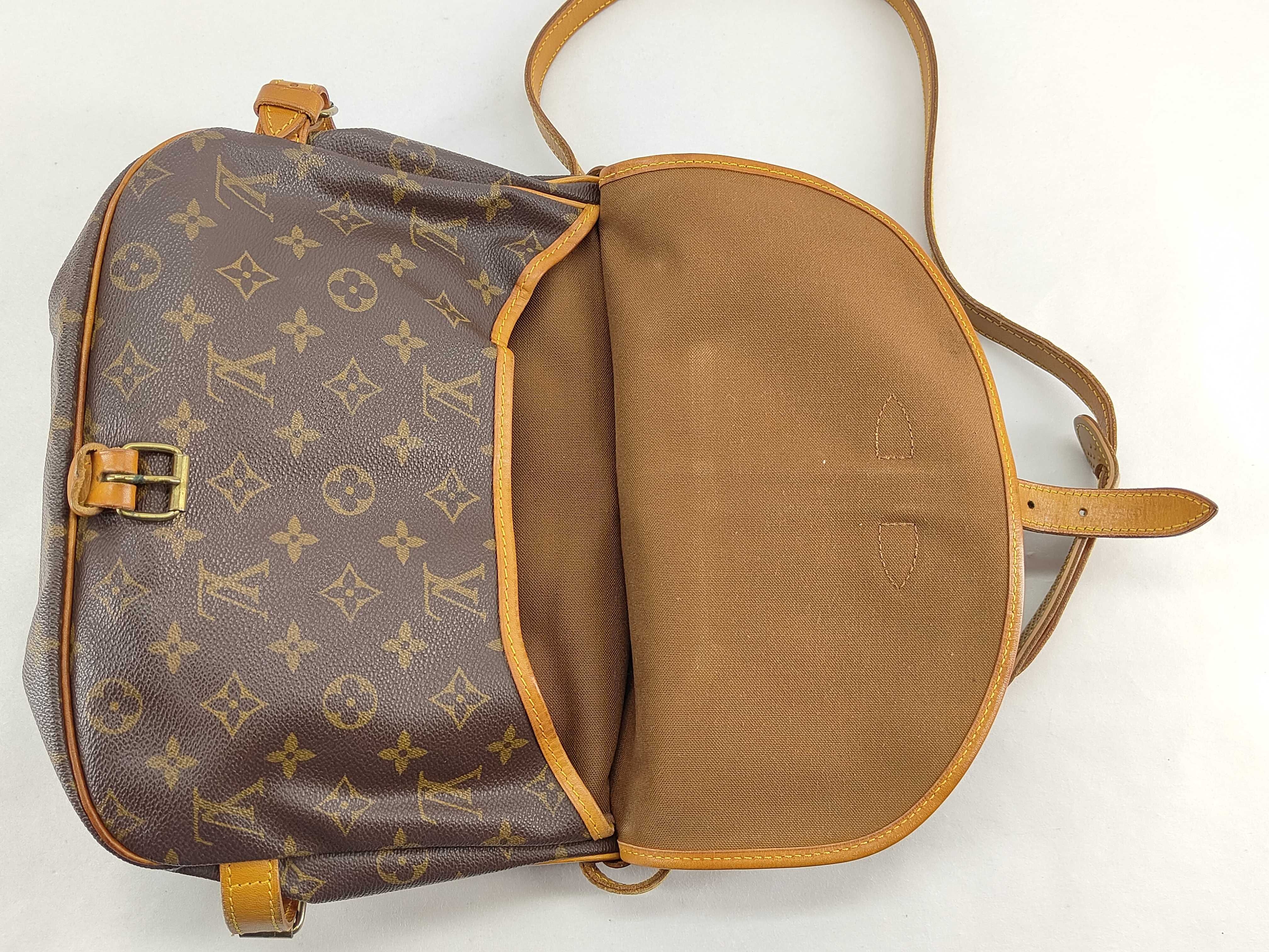 Monogram Saumur 30 M42256 AR0972 Brown Shoulder Bag — view 10