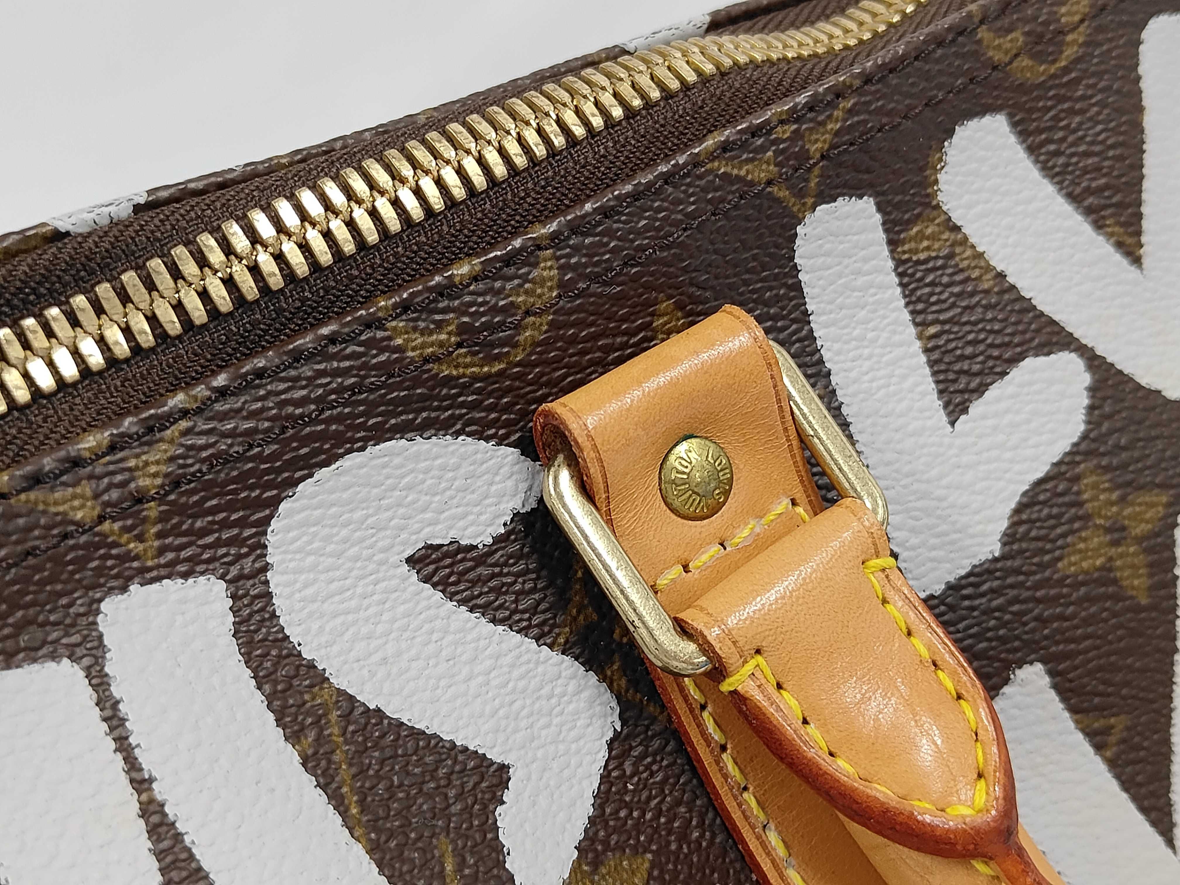 Monogram Graffiti Keepall 50 Boston Bag — view 7