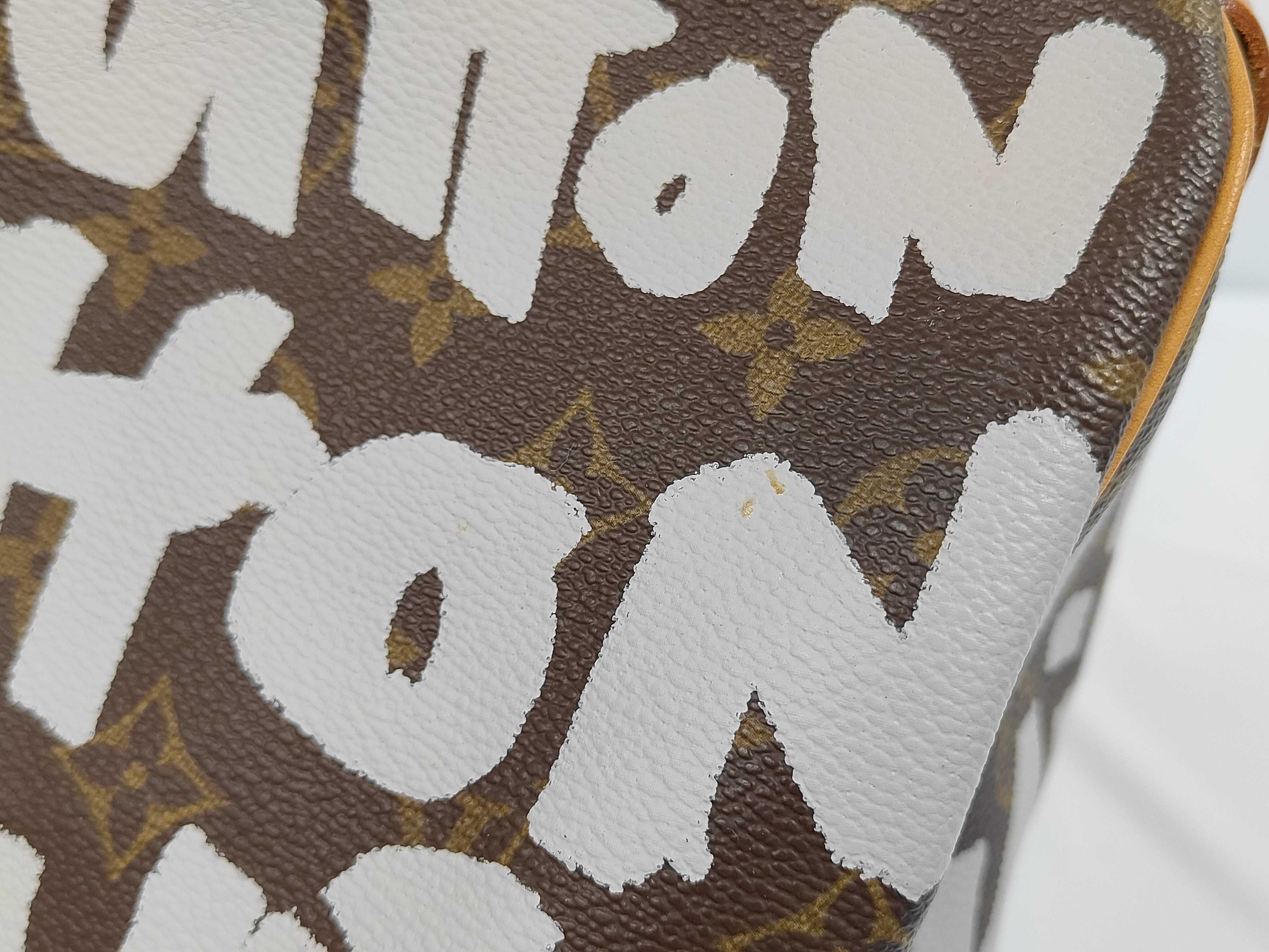 Monogram Graffiti Keepall 50 Boston Bag — view 8