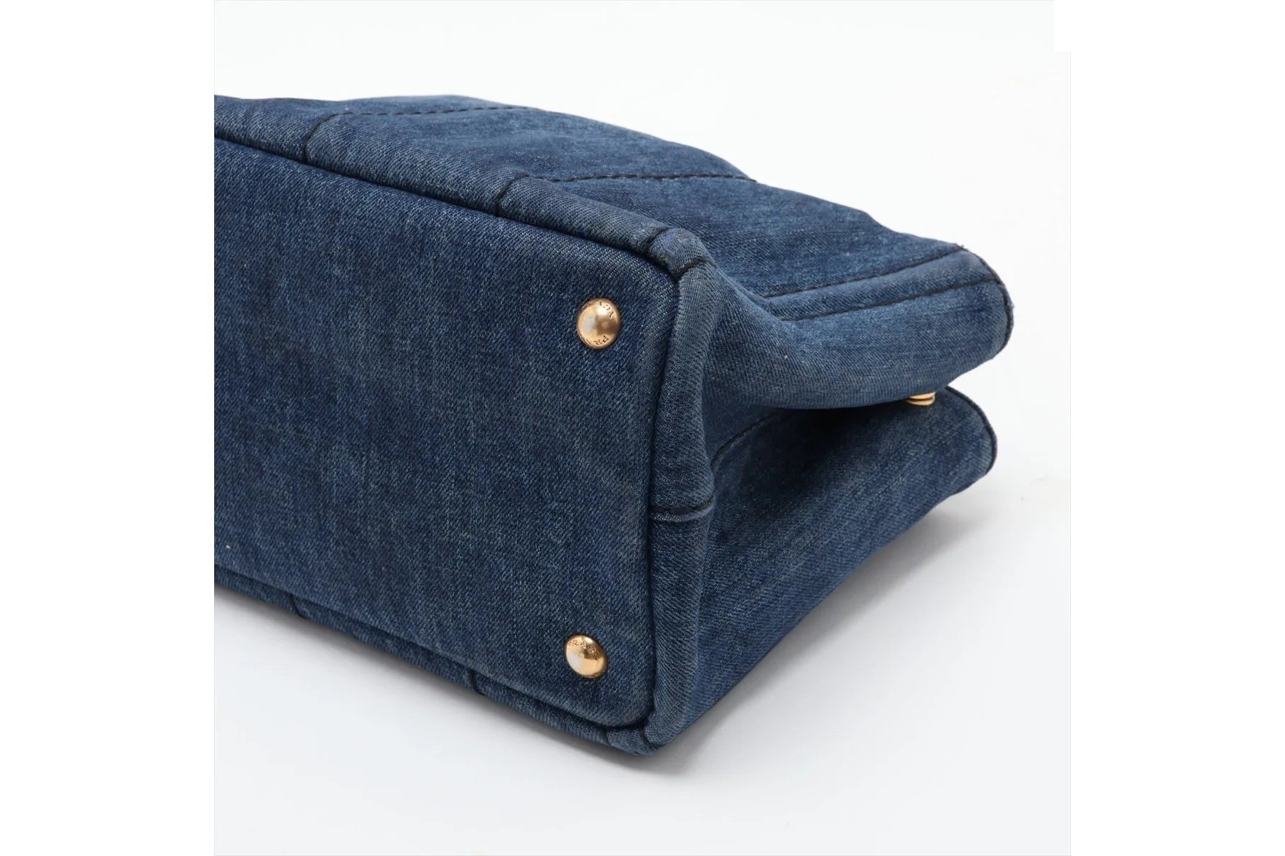 Guarantee included Canapa Denim Blue 2-Way Shoulder Bag — view 4