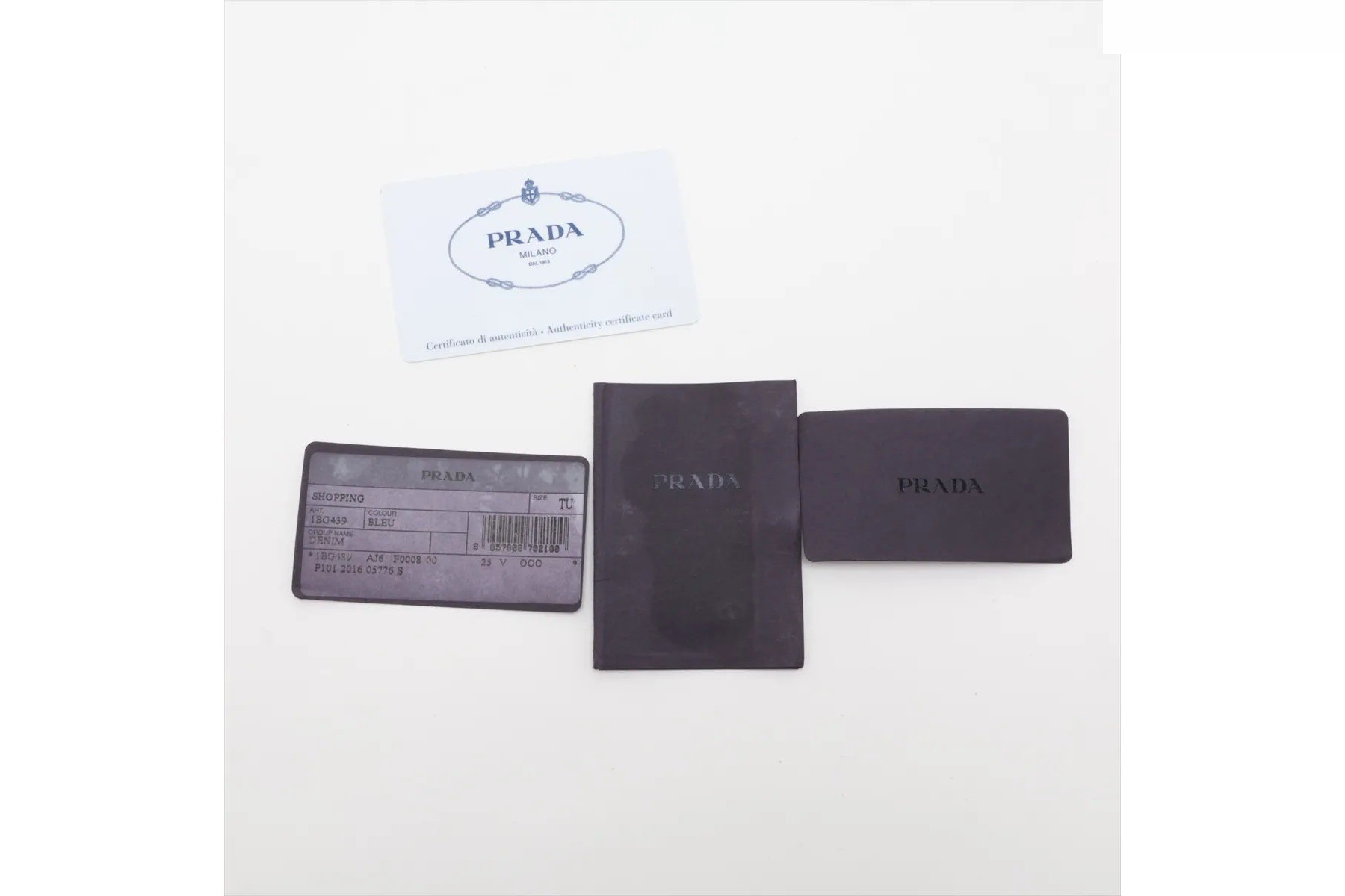 Guarantee included Canapa Denim Blue 2-Way Shoulder Bag — view 9