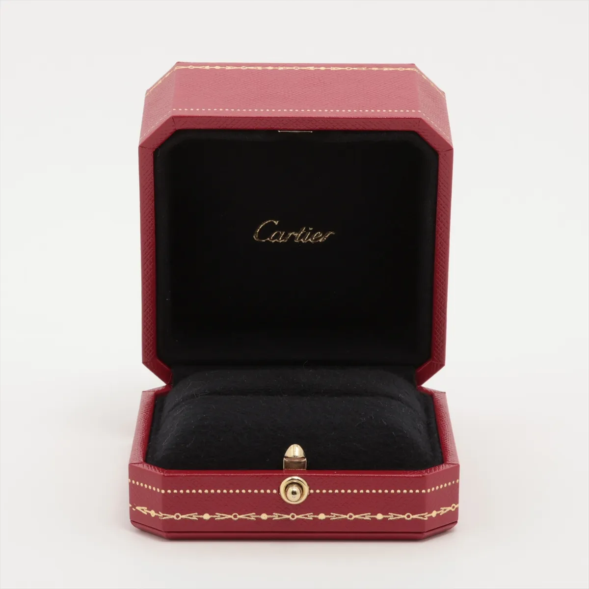 Half Eternity Diamond Ring Pt950 2.8g 47 PA5724 — view 5