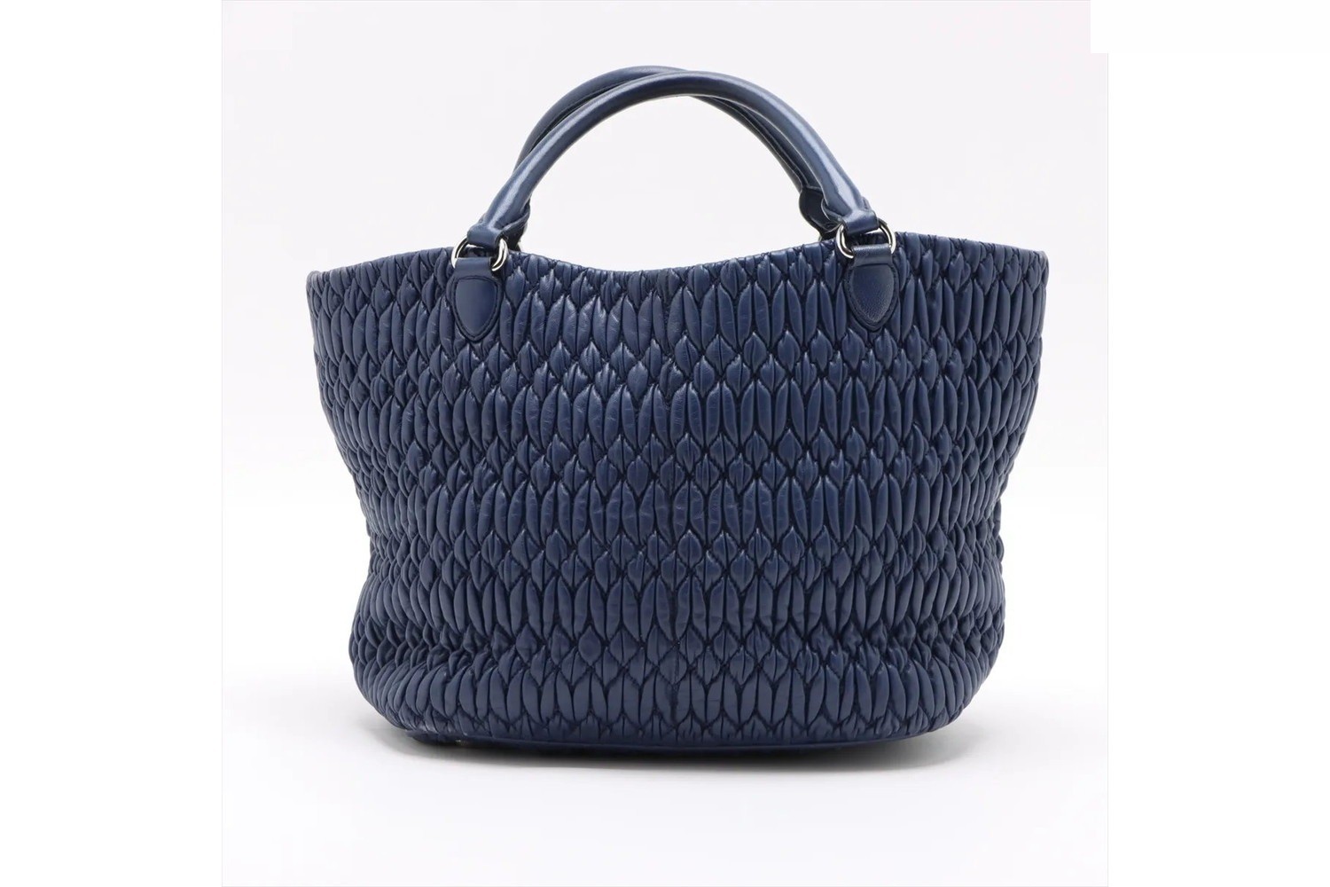 Matelassé Nappa Crystal Bijou Leather 2-Way Shoulder Bag — view 2