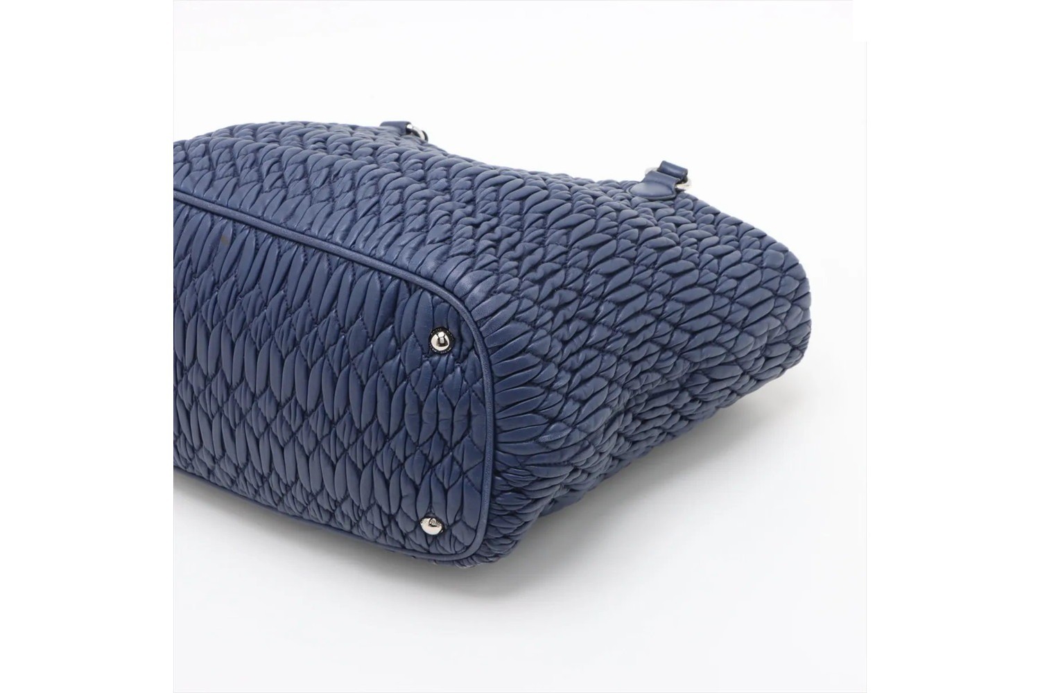 Matelassé Nappa Crystal Bijou Leather 2-Way Shoulder Bag — view 3