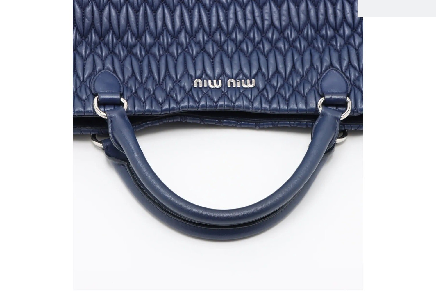 Matelassé Nappa Crystal Bijou Leather 2-Way Shoulder Bag — view 5