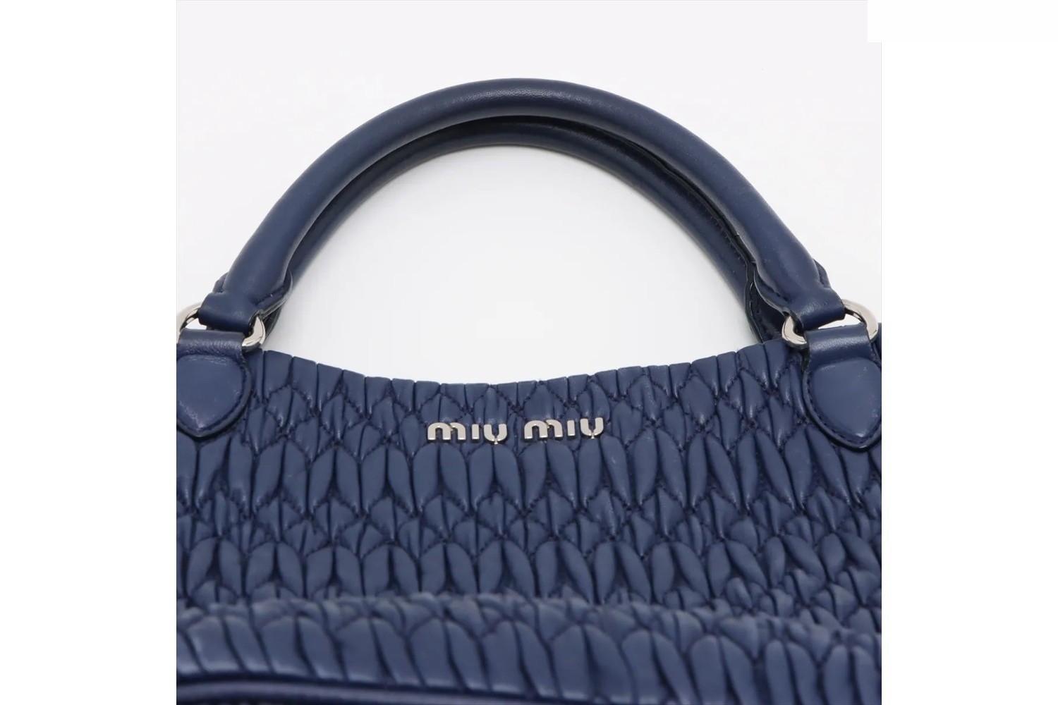 Matelassé Nappa Crystal Bijou Leather 2-Way Shoulder Bag — view 6