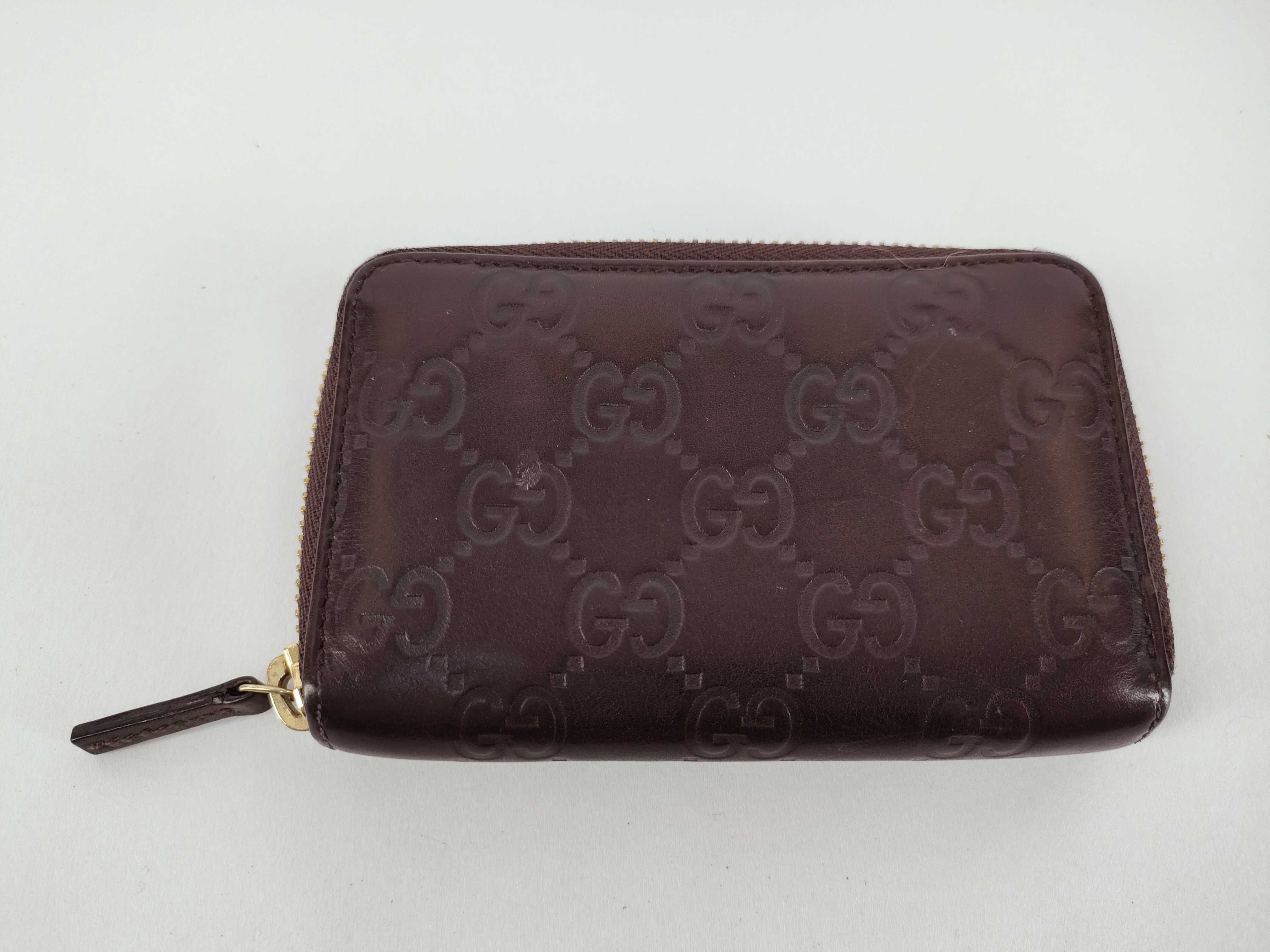 GG Shima Leather Coin Case