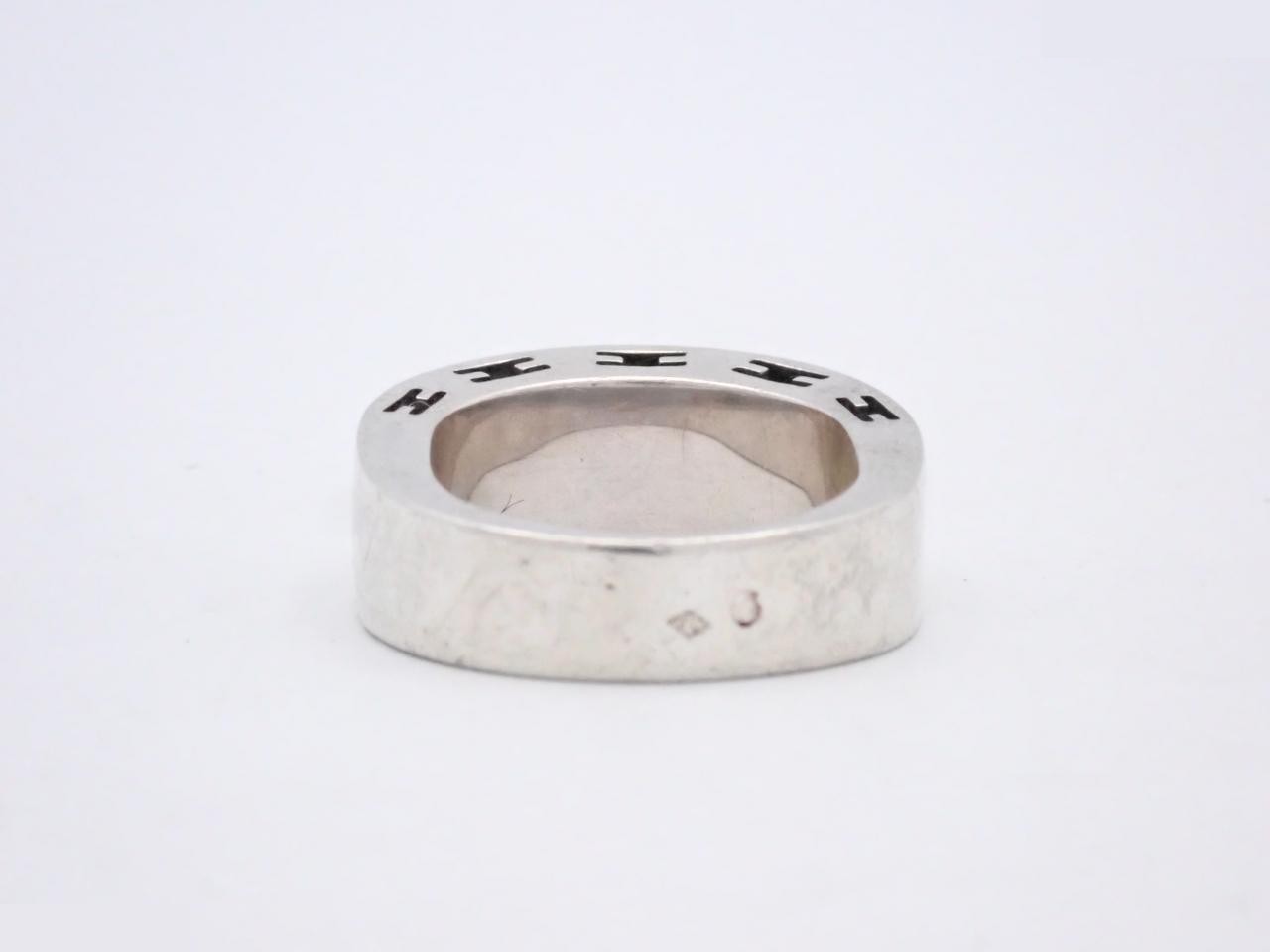 Clarte Ring, 925 sterling silver, 7.6g, stamped "53", actual size #10 — view 2