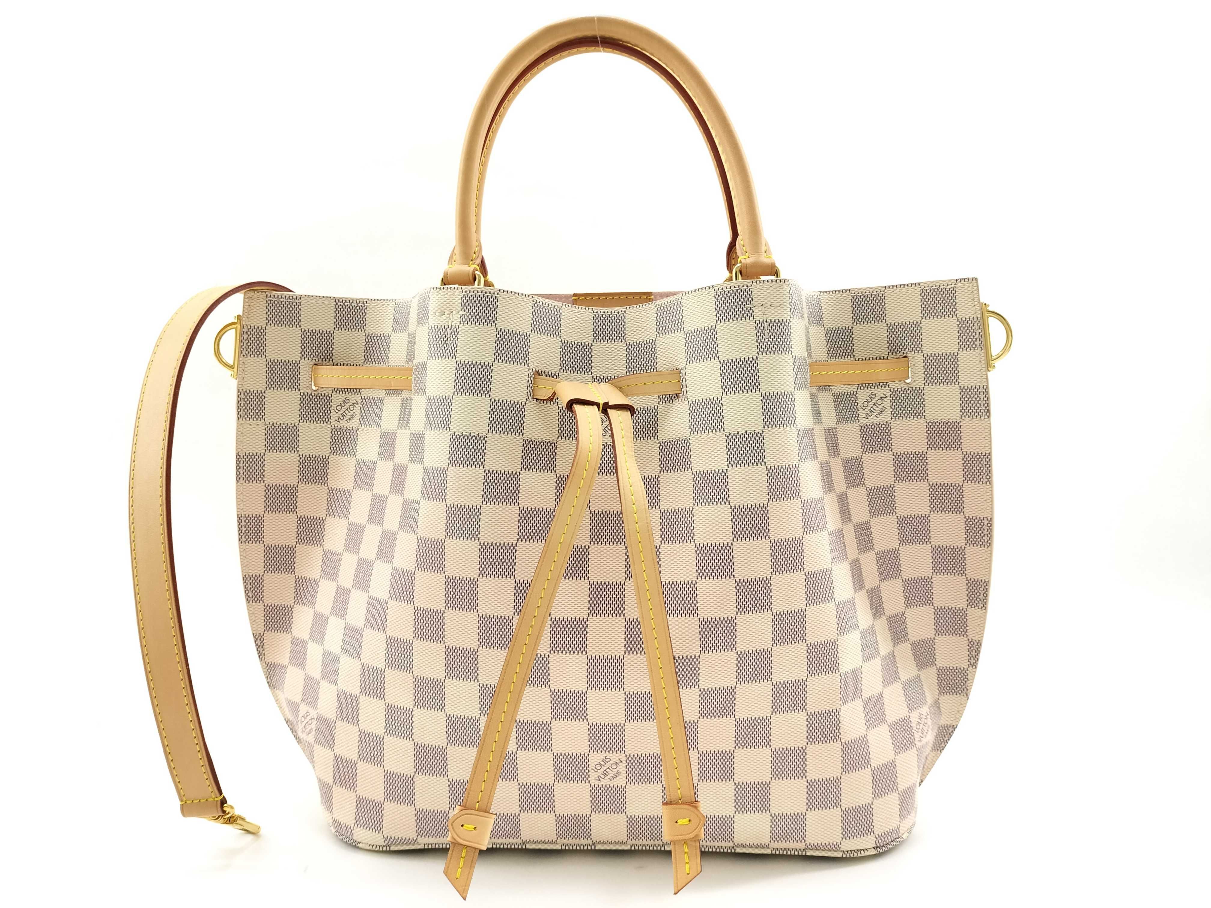 Damier Azur Louis Vuitton Damier Azur Girolata N41579 CI2169 Handbag